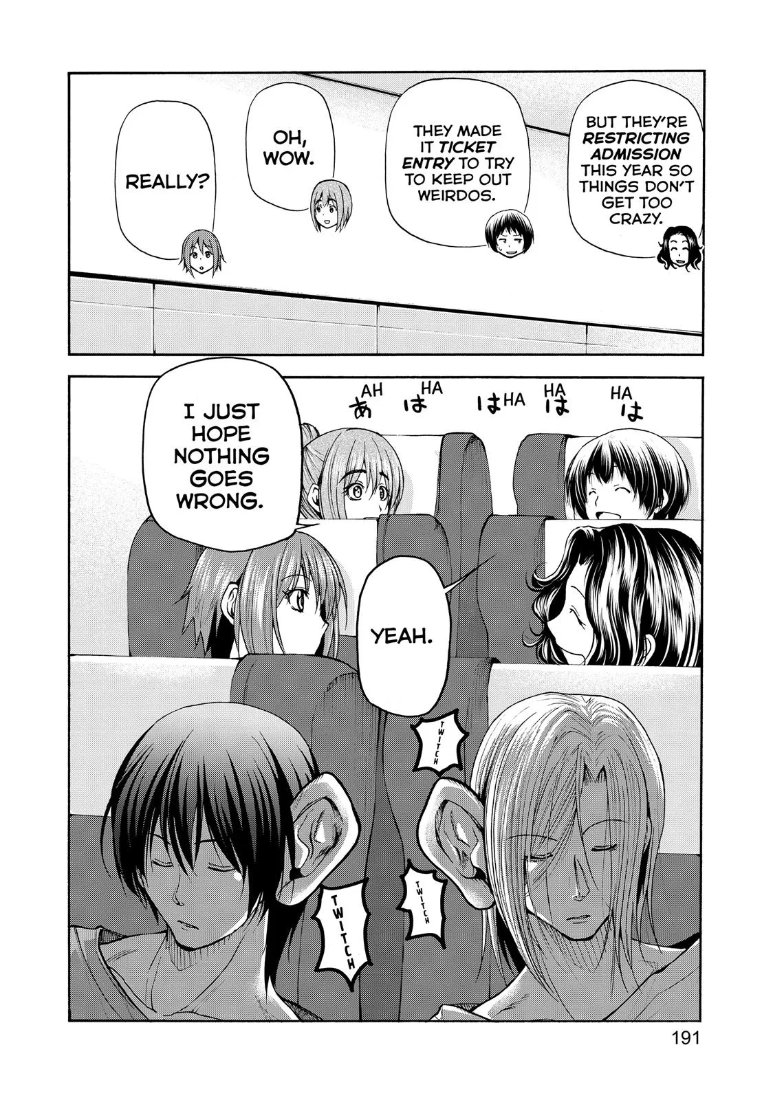 Grand Blue Dreaming Chapter 21.5 Page 33