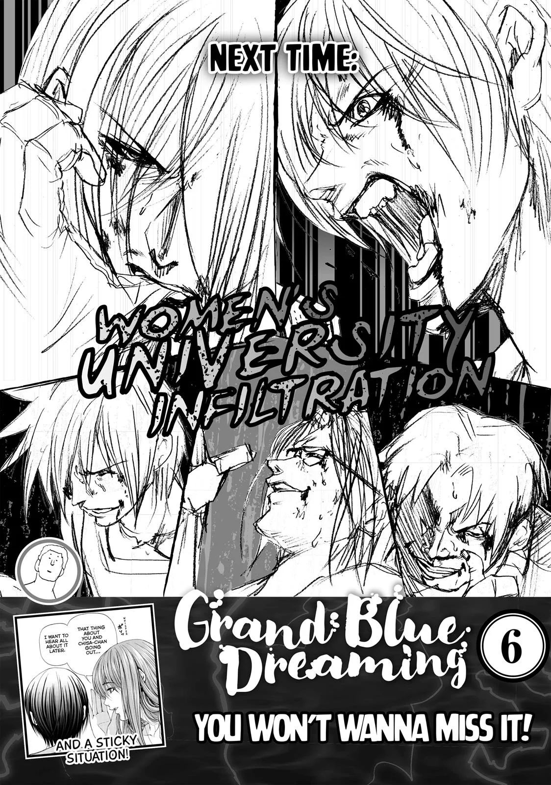 Grand Blue Dreaming Chapter 21.5 Page 34