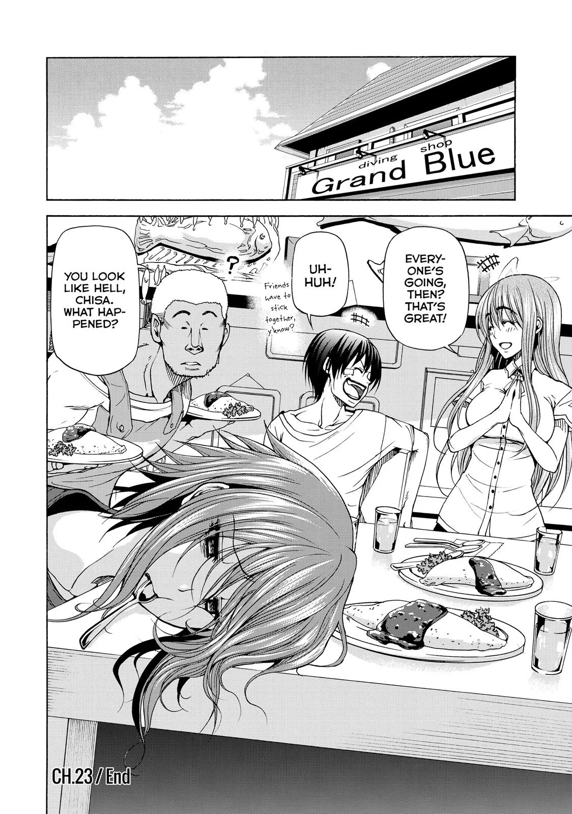 Grand Blue Dreaming Chapter 23 Page 32