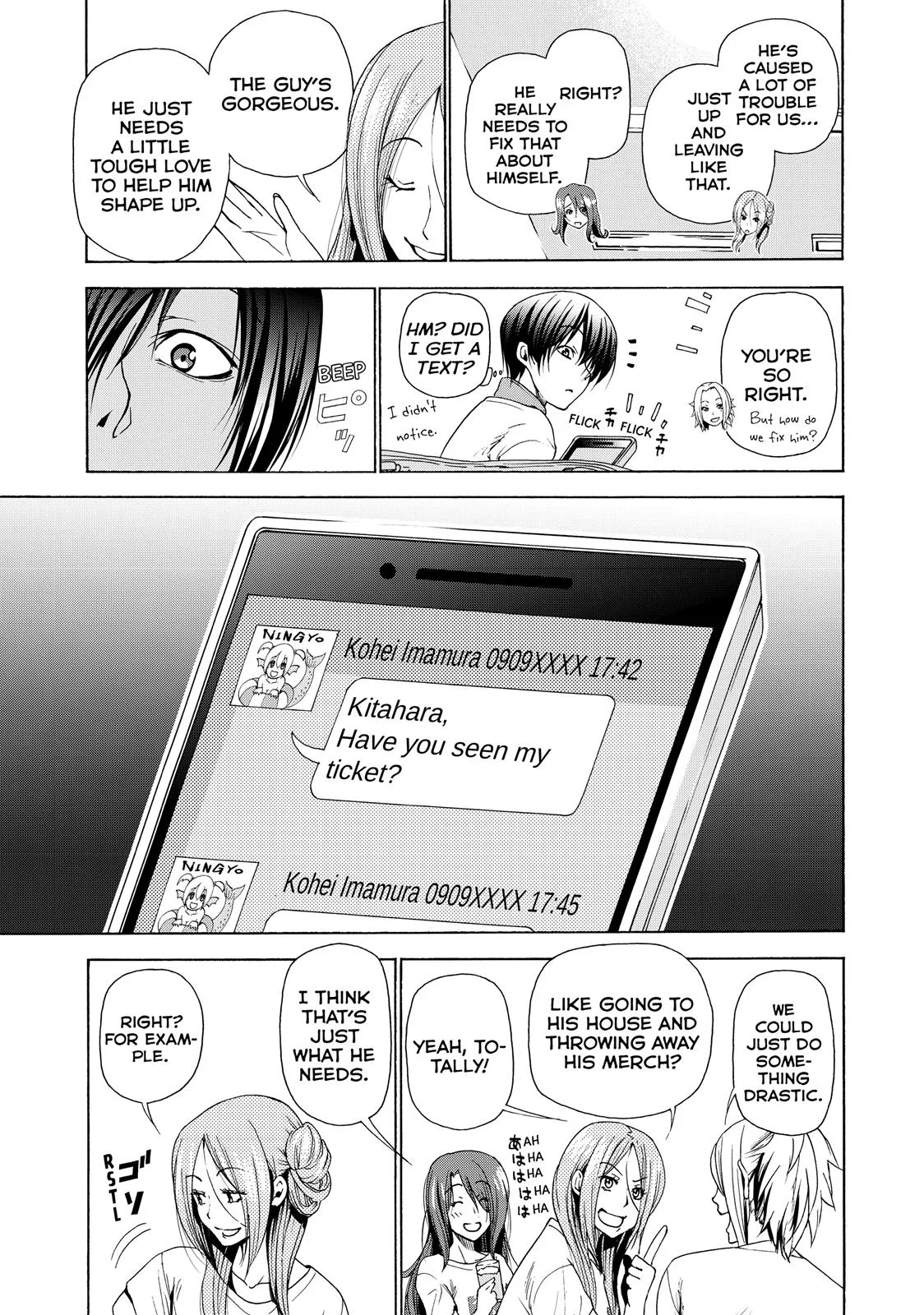 Grand Blue Dreaming Chapter 25 Page 34