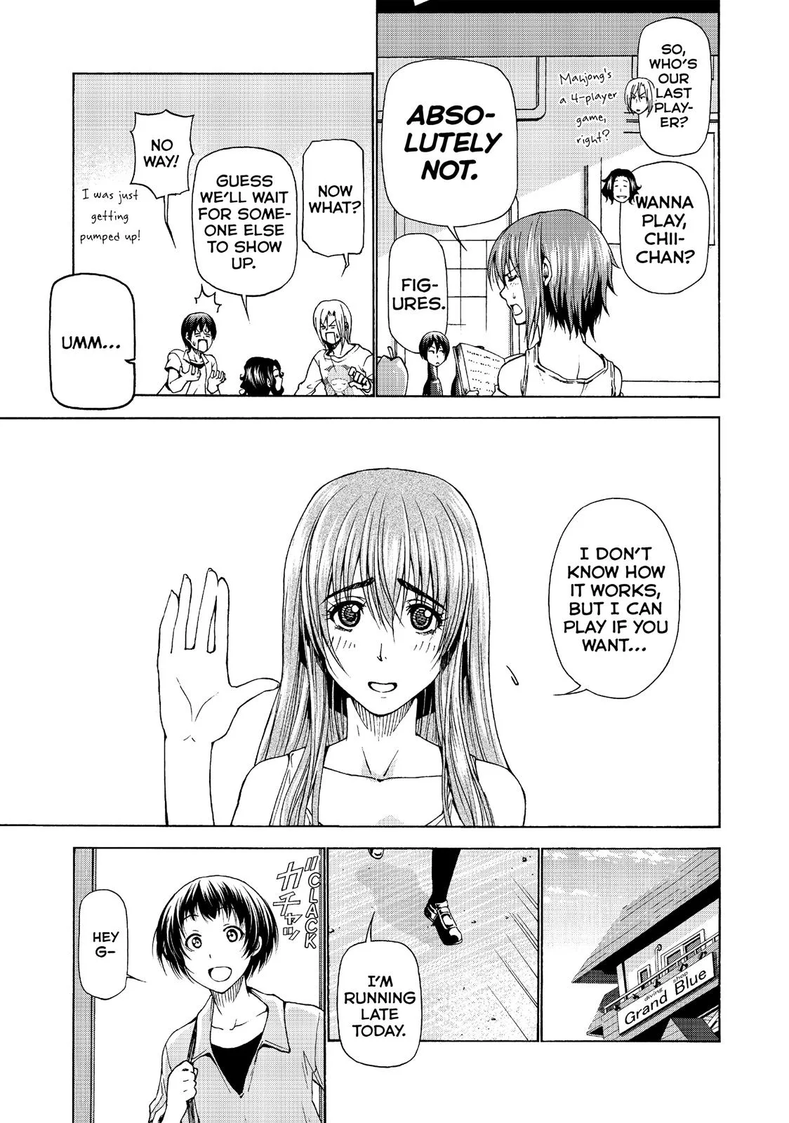 Grand Blue Dreaming Chapter 28.5 Page 5