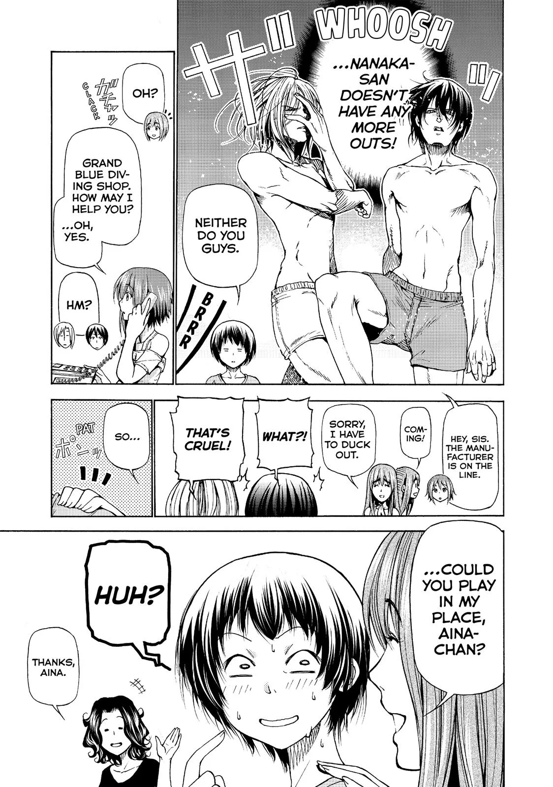 Grand Blue Dreaming Chapter 28.5 Page 13
