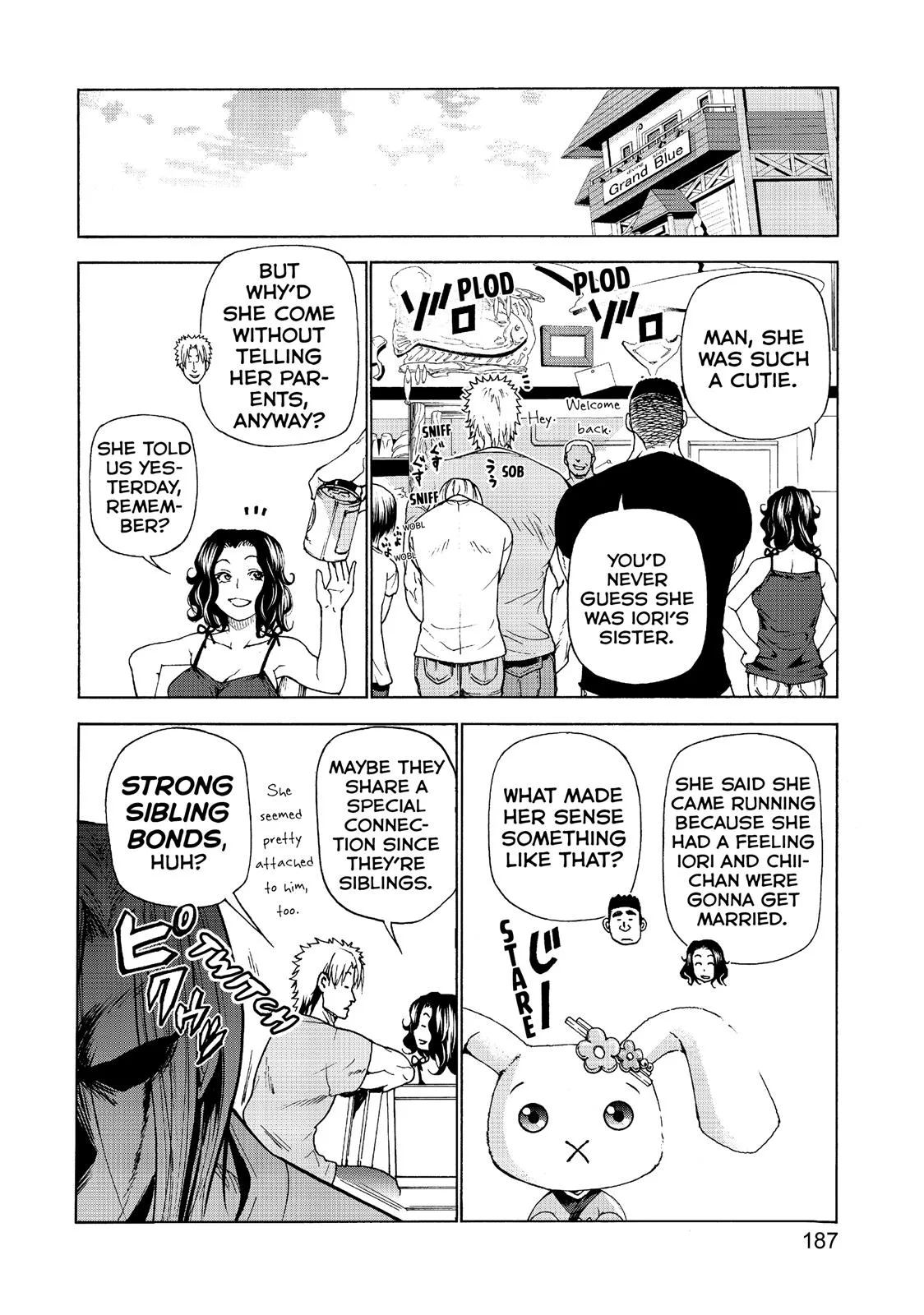 Grand Blue Dreaming Chapter 28.5 Page 36