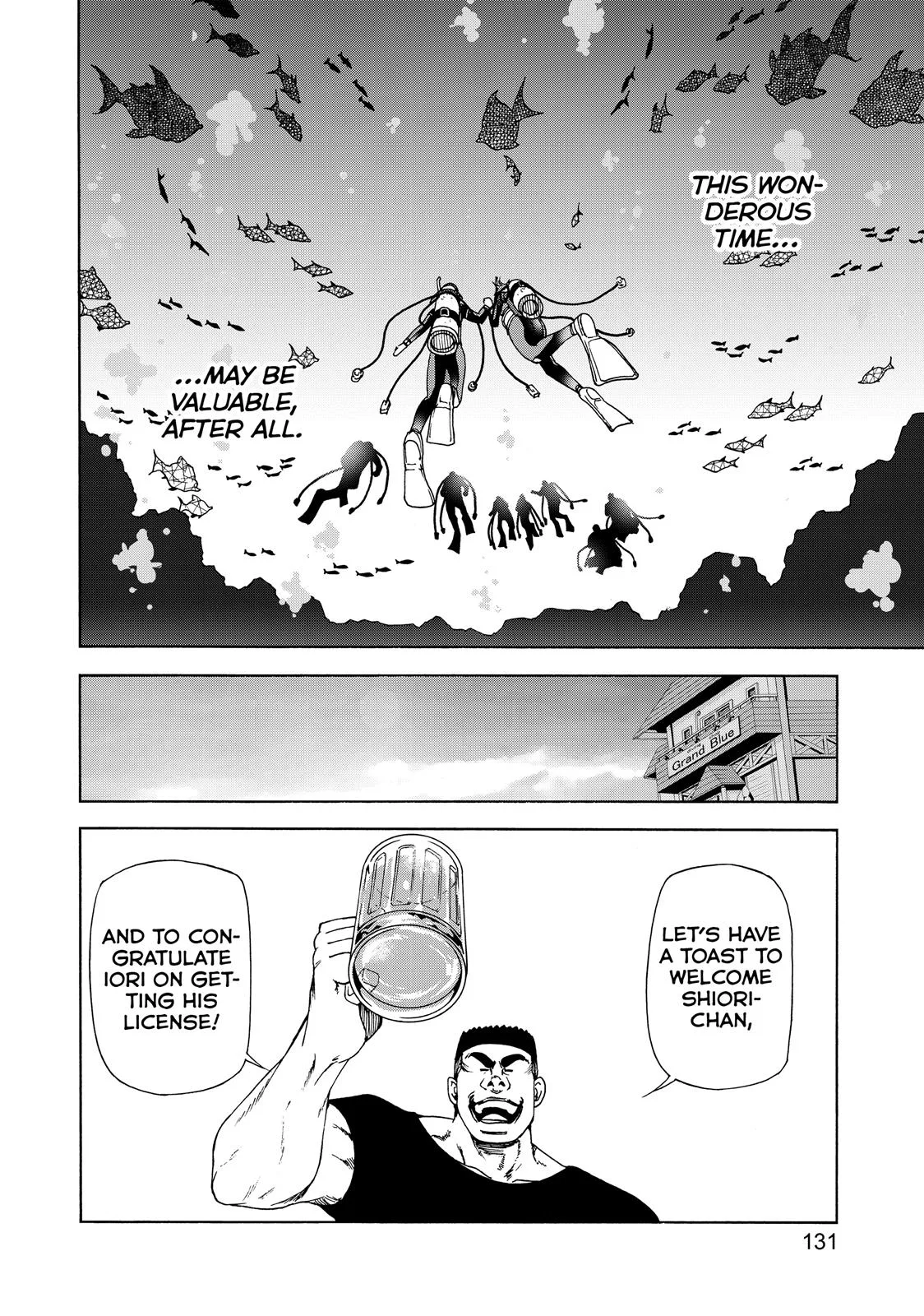 Grand Blue Dreaming Chapter 28 Page 39