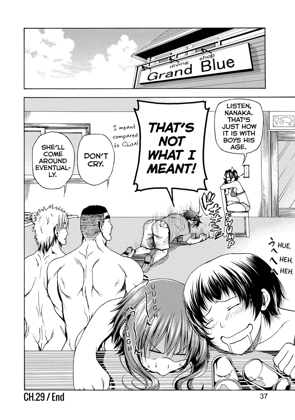 Grand Blue Dreaming Chapter 29 Page 37