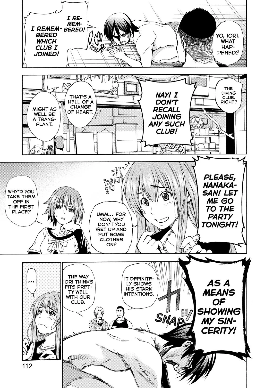 Grand Blue Dreaming Chapter 3 Page 13