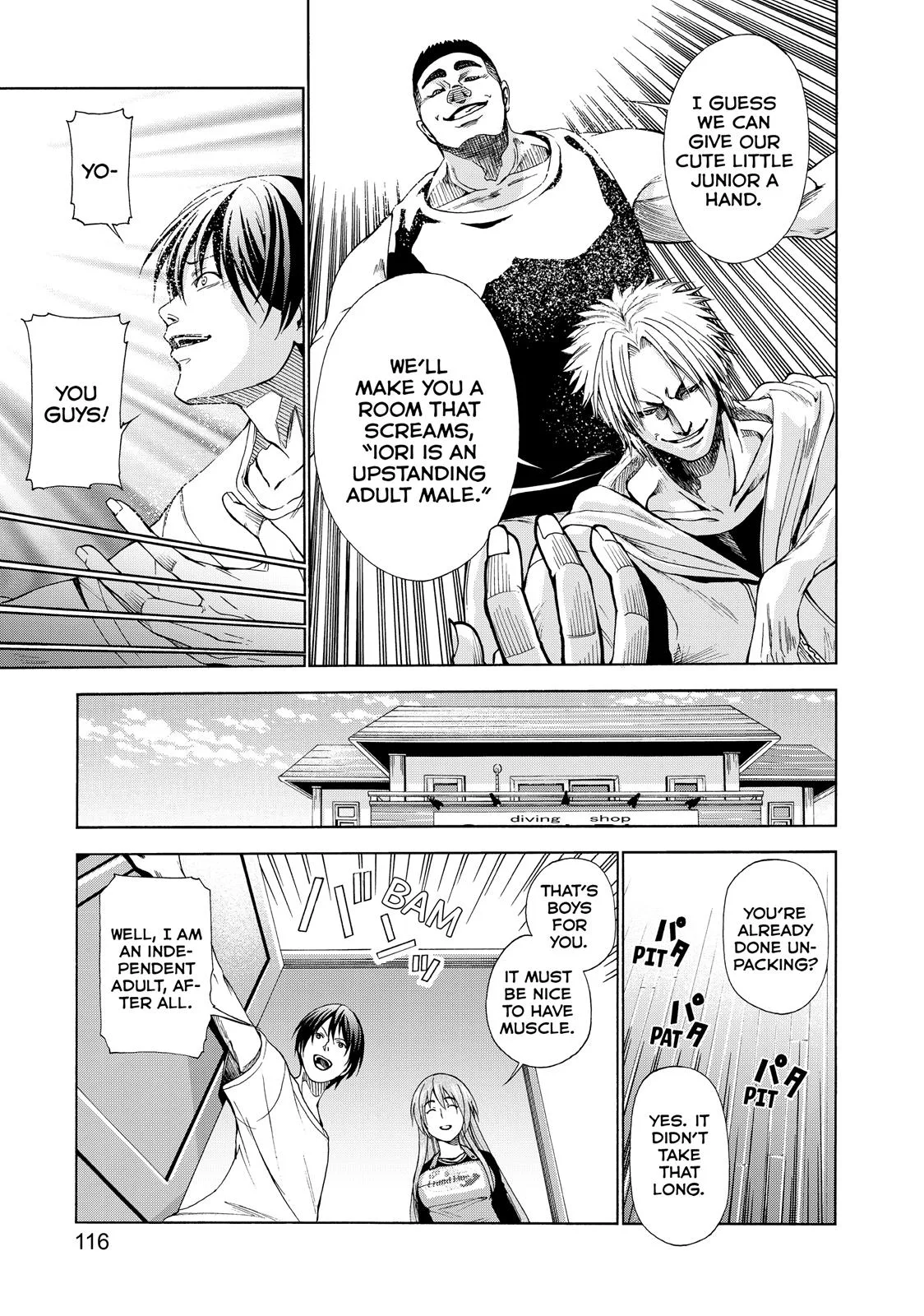 Grand Blue Dreaming Chapter 3 Page 17
