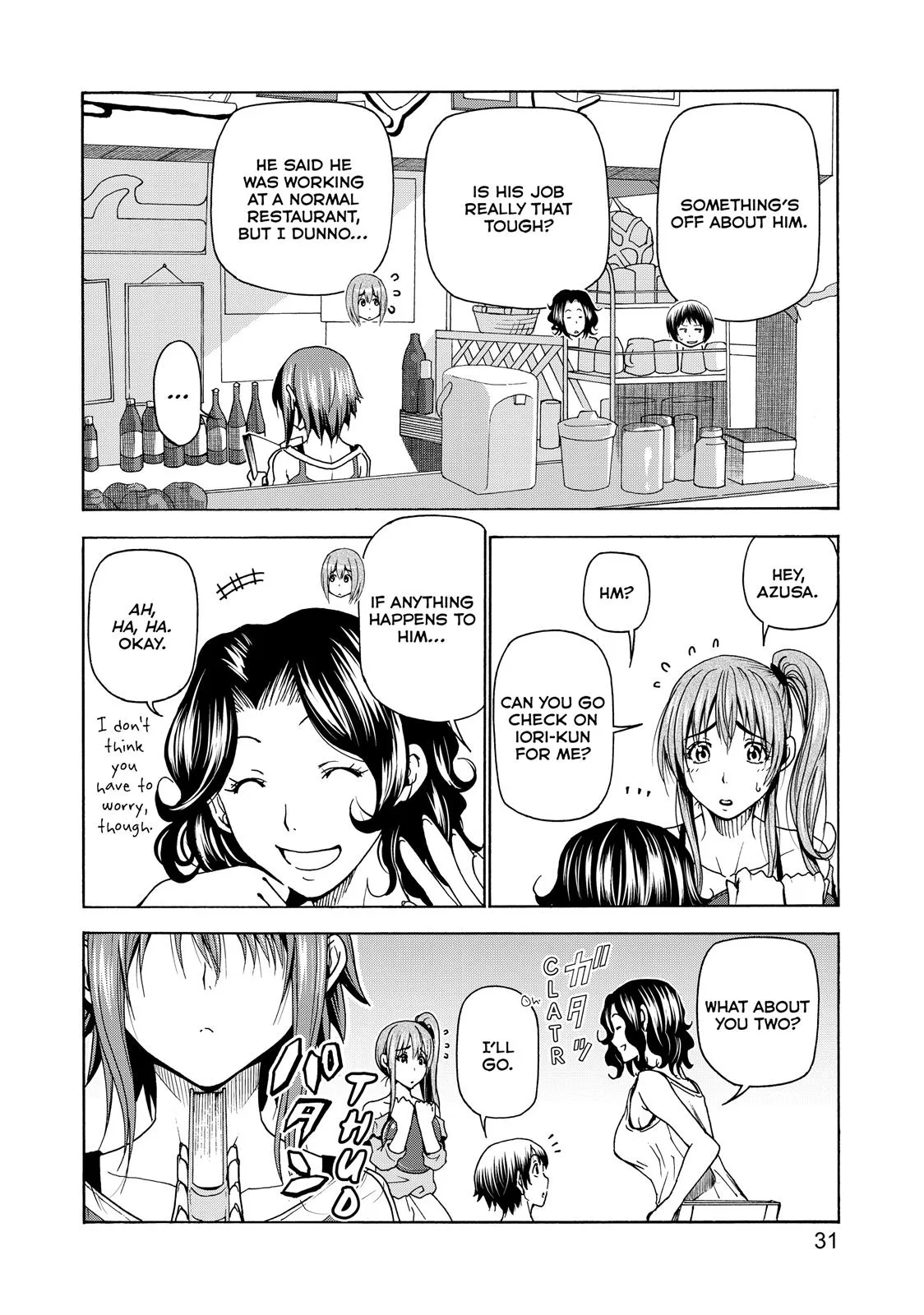 Grand Blue Dreaming Chapter 34 Page 32