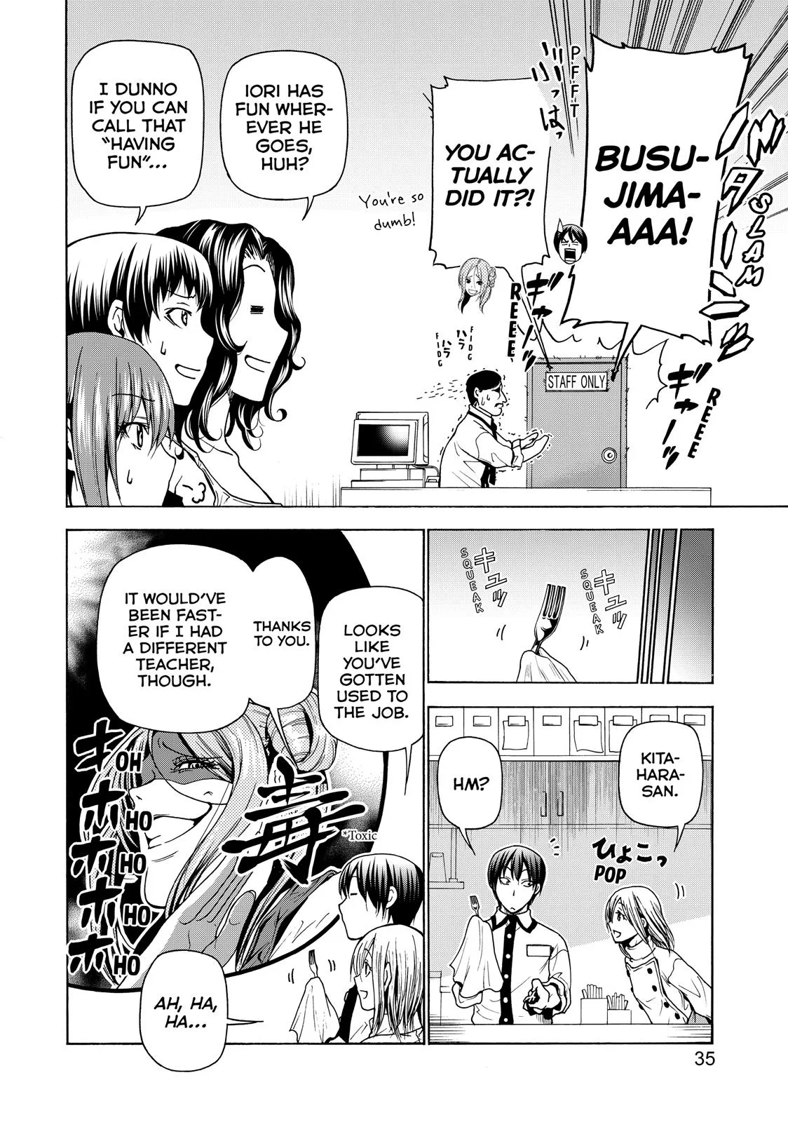 Grand Blue Dreaming Chapter 34 Page 36