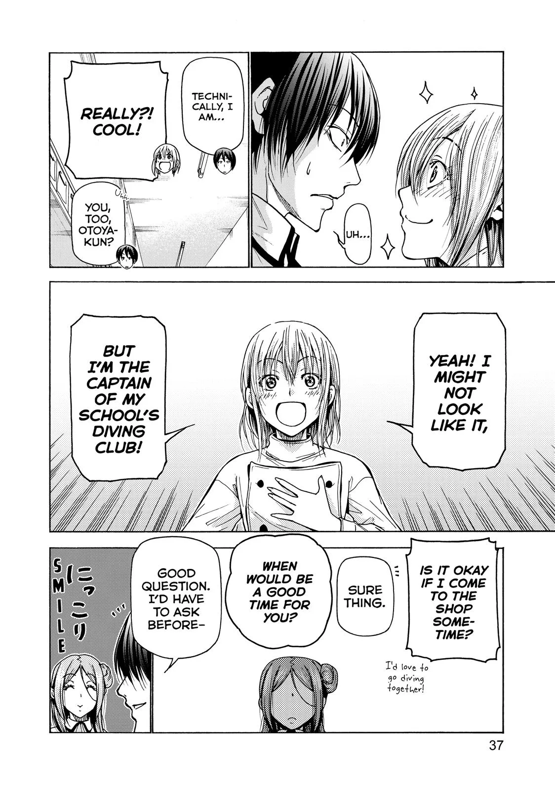Grand Blue Dreaming Chapter 34 Page 38