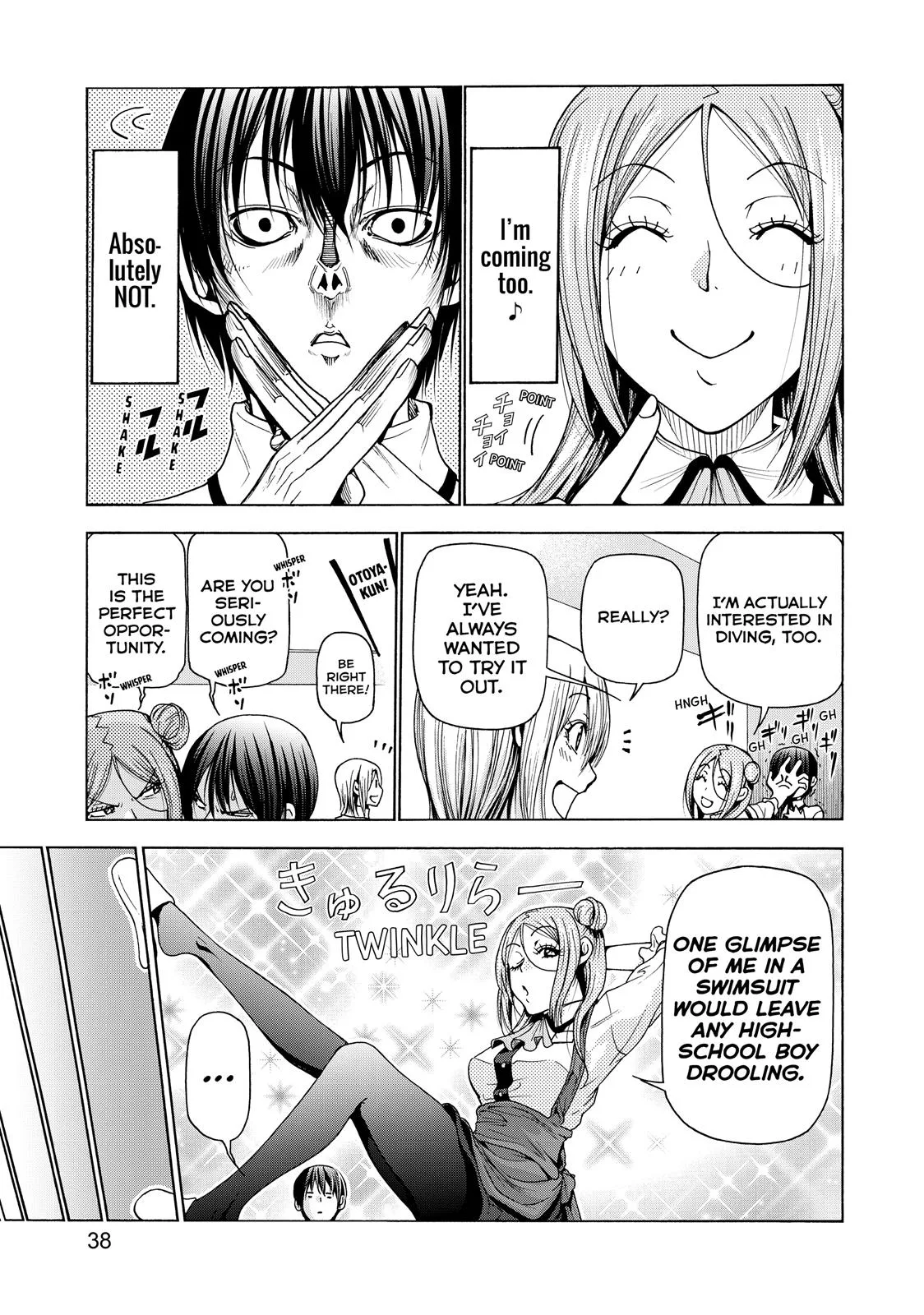 Grand Blue Dreaming Chapter 34 Page 39