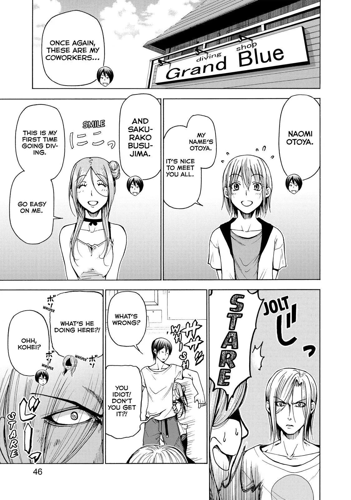 Grand Blue Dreaming Chapter 35 Page 1