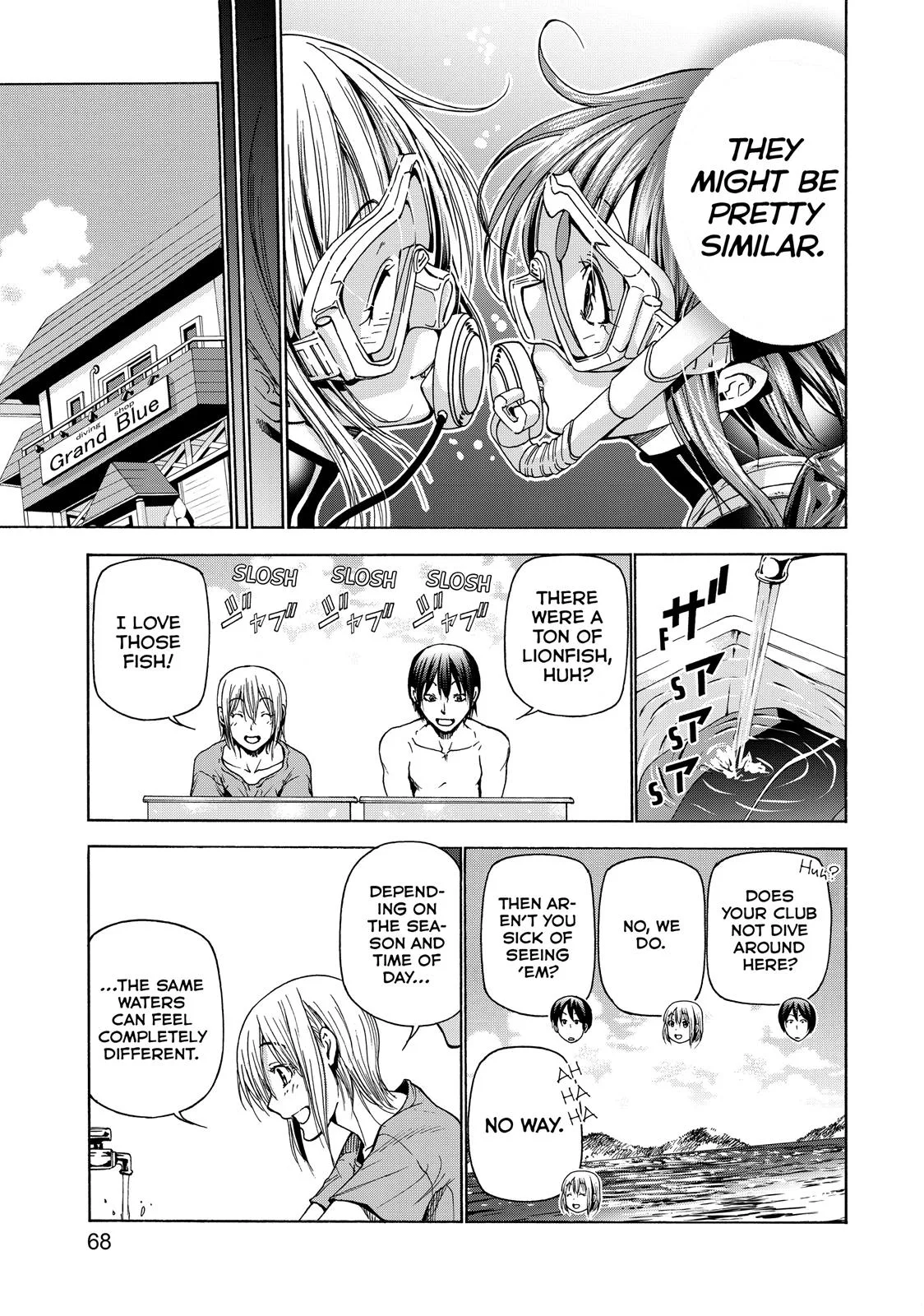 Grand Blue Dreaming Chapter 35 Page 23
