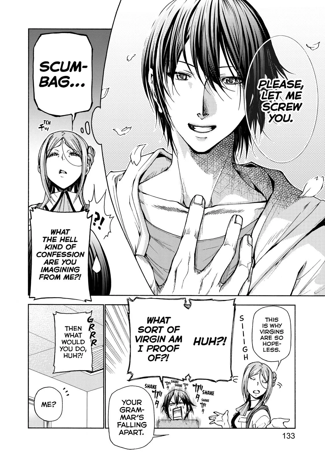Grand Blue Dreaming Chapter 37 Page 8