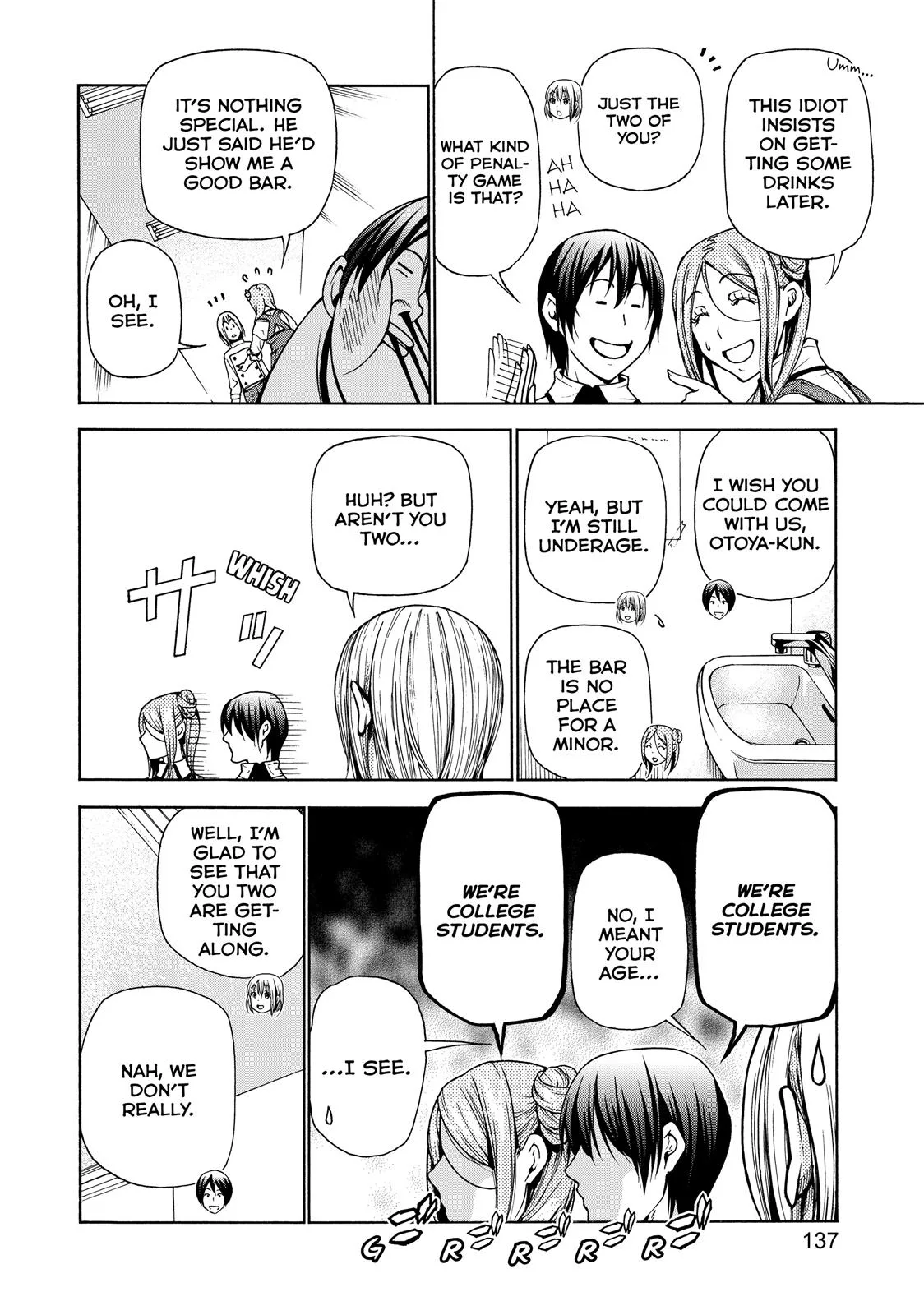 Grand Blue Dreaming Chapter 37 Page 12