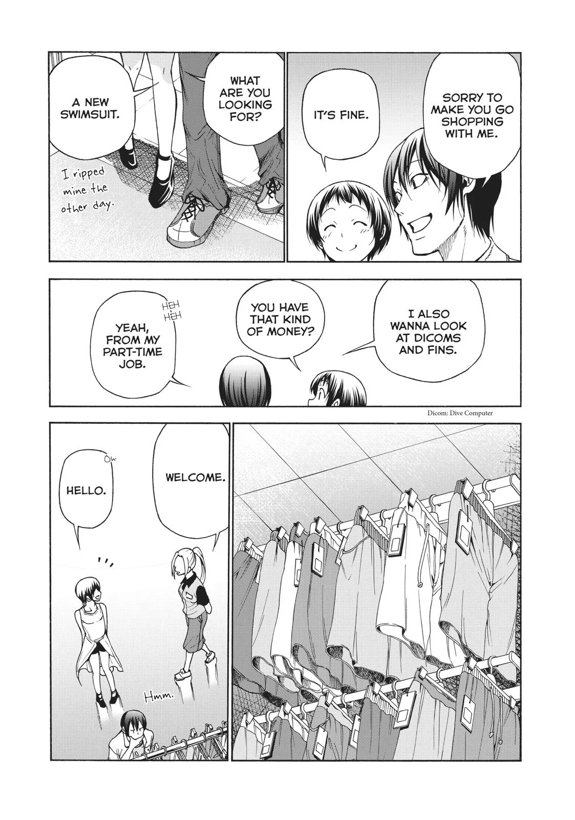Grand Blue Dreaming Chapter 38 Page 33