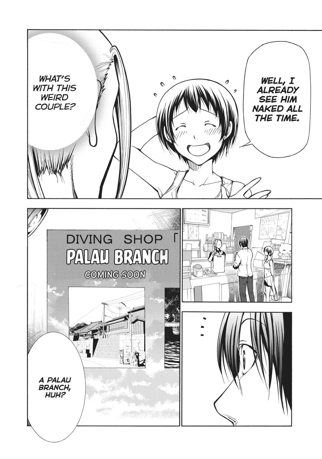 Grand Blue Dreaming Chapter 38 Page 35