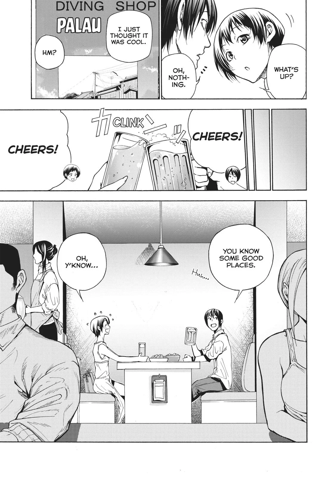 Grand Blue Dreaming Chapter 38 Page 36