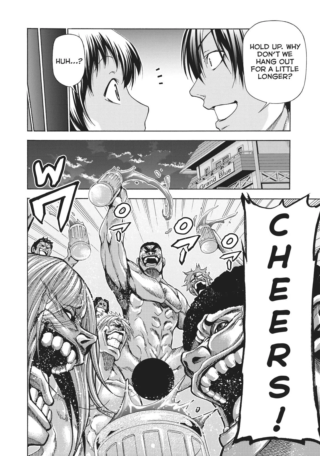 Grand Blue Dreaming Chapter 38 Page 44