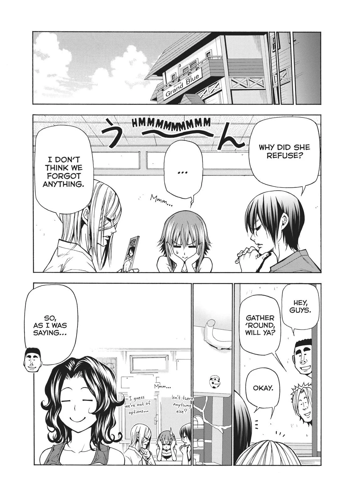 Grand Blue Dreaming Chapter 39 Page 34