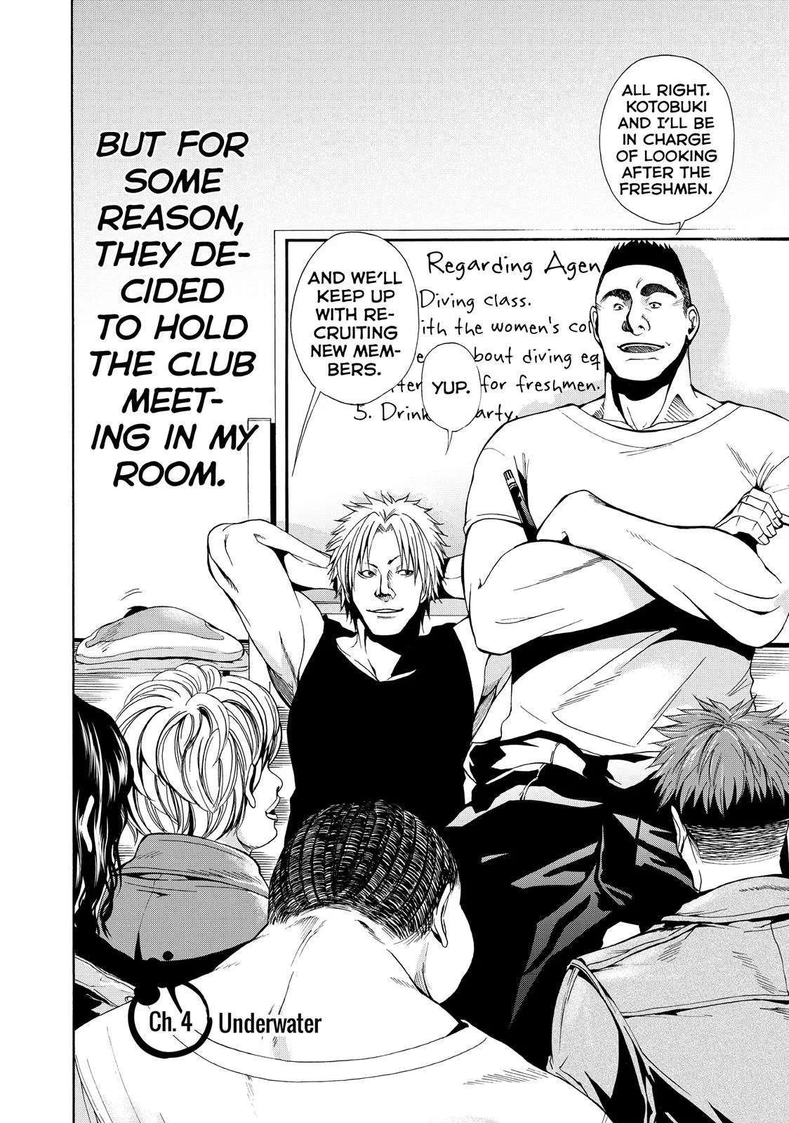 Grand Blue Dreaming Chapter 4 Page 2