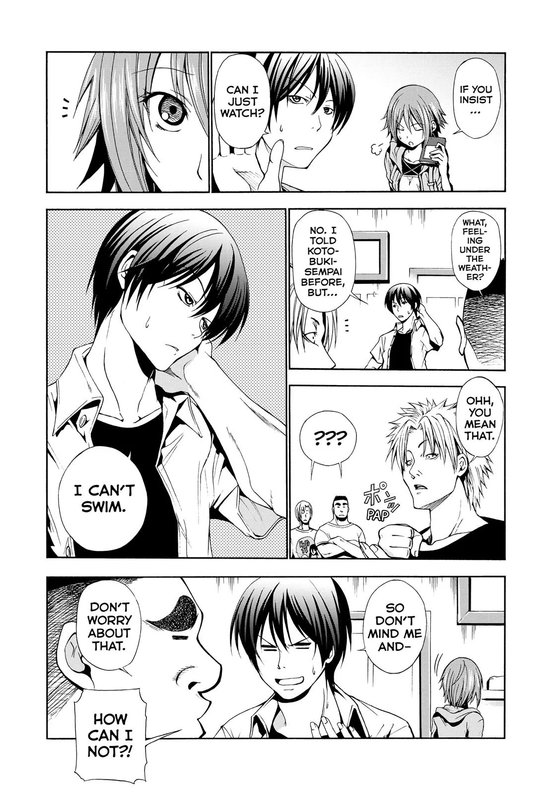 Grand Blue Dreaming Chapter 4 Page 9