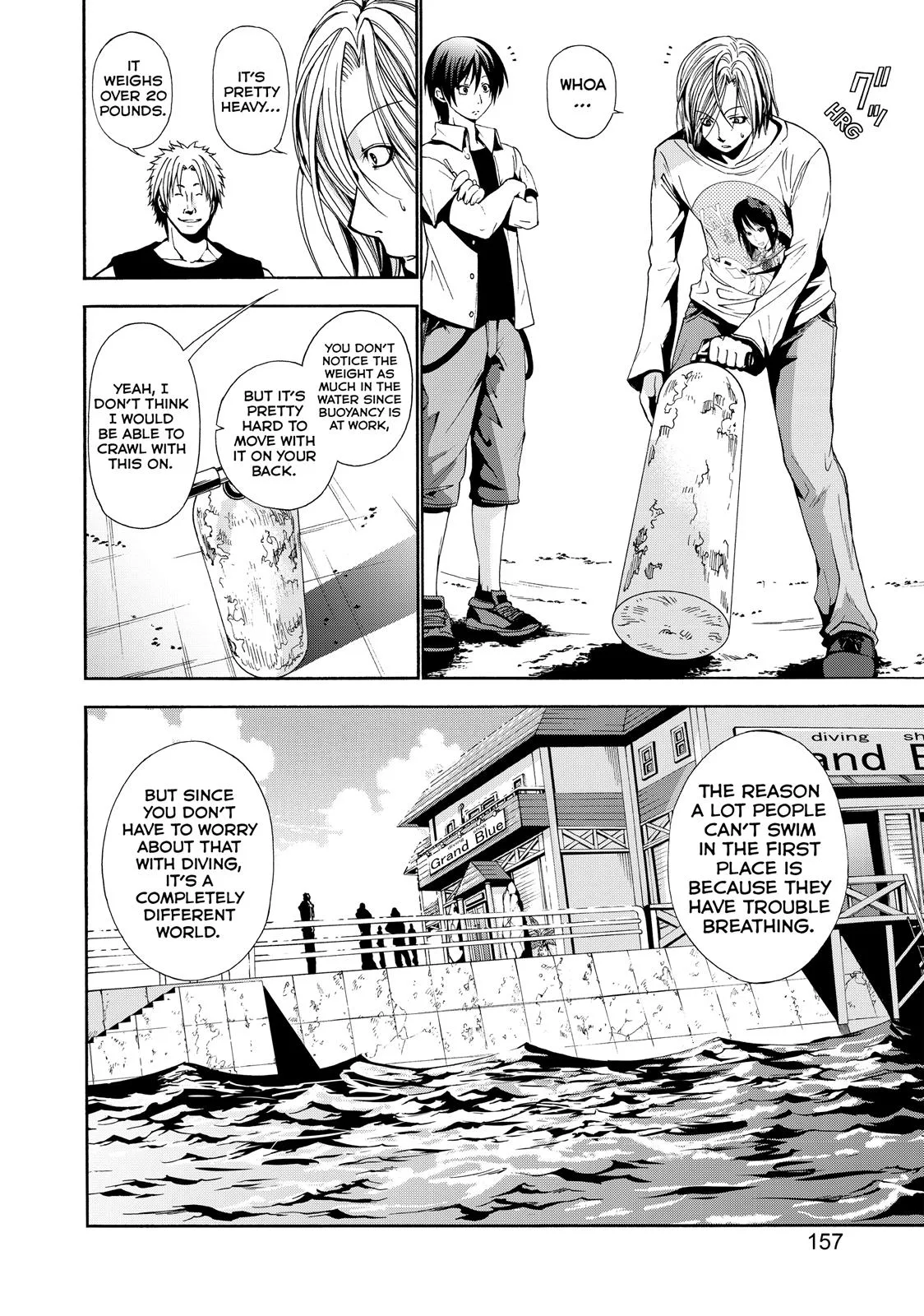 Grand Blue Dreaming Chapter 4 Page 12
