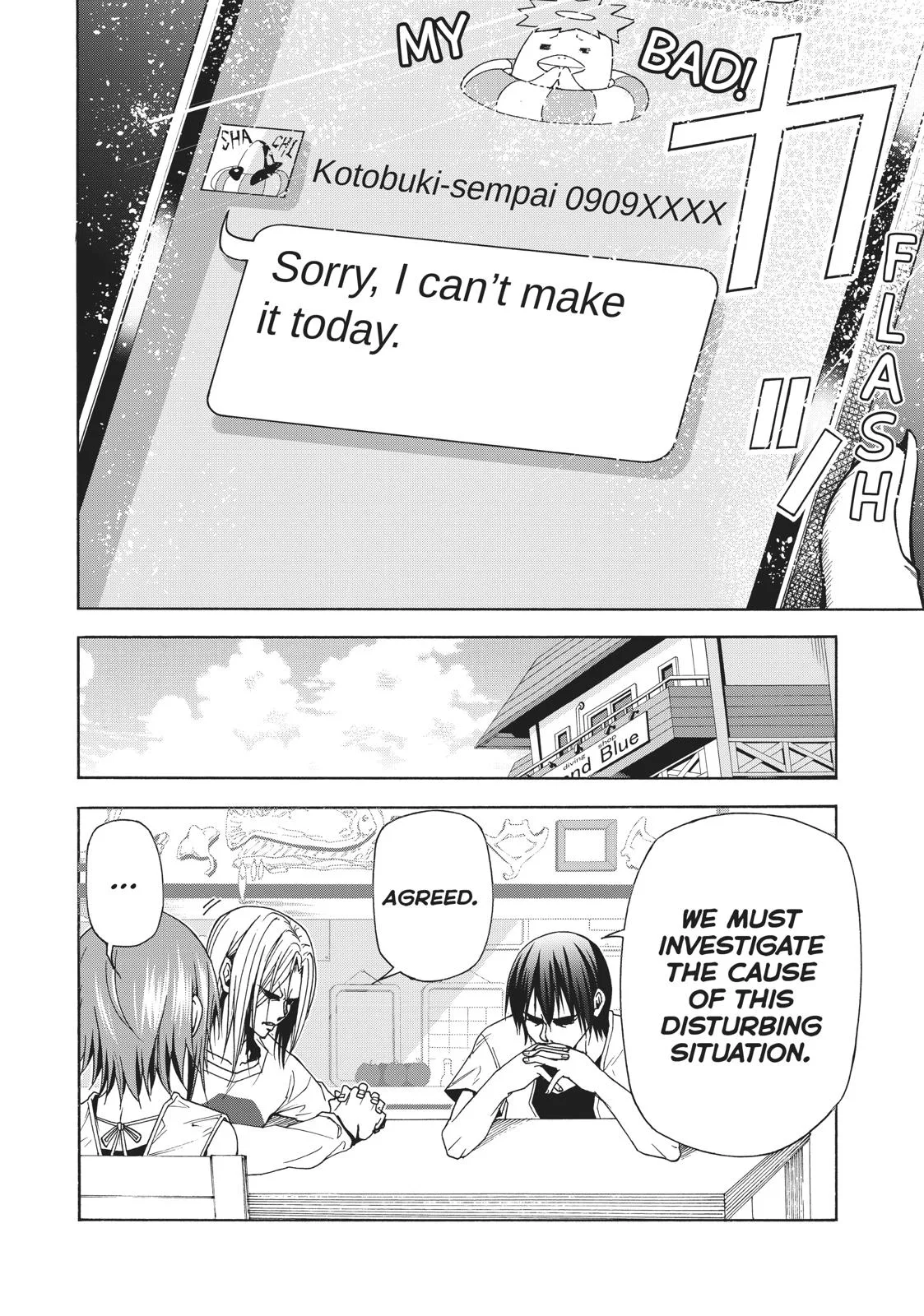 Grand Blue Dreaming Chapter 40 Page 4