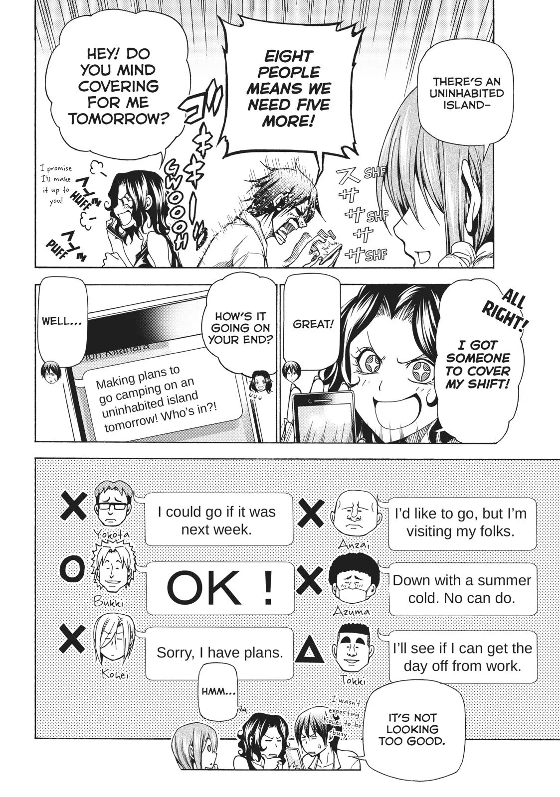 Grand Blue Dreaming Chapter 41 Page 6