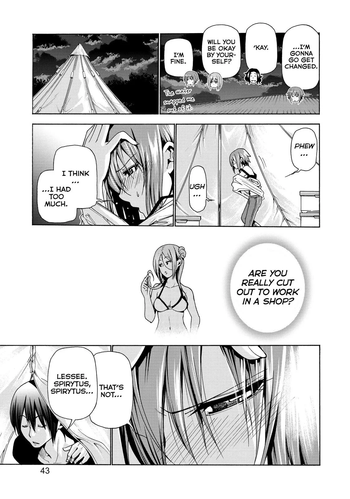 Grand Blue Dreaming Chapter 42 Page 44