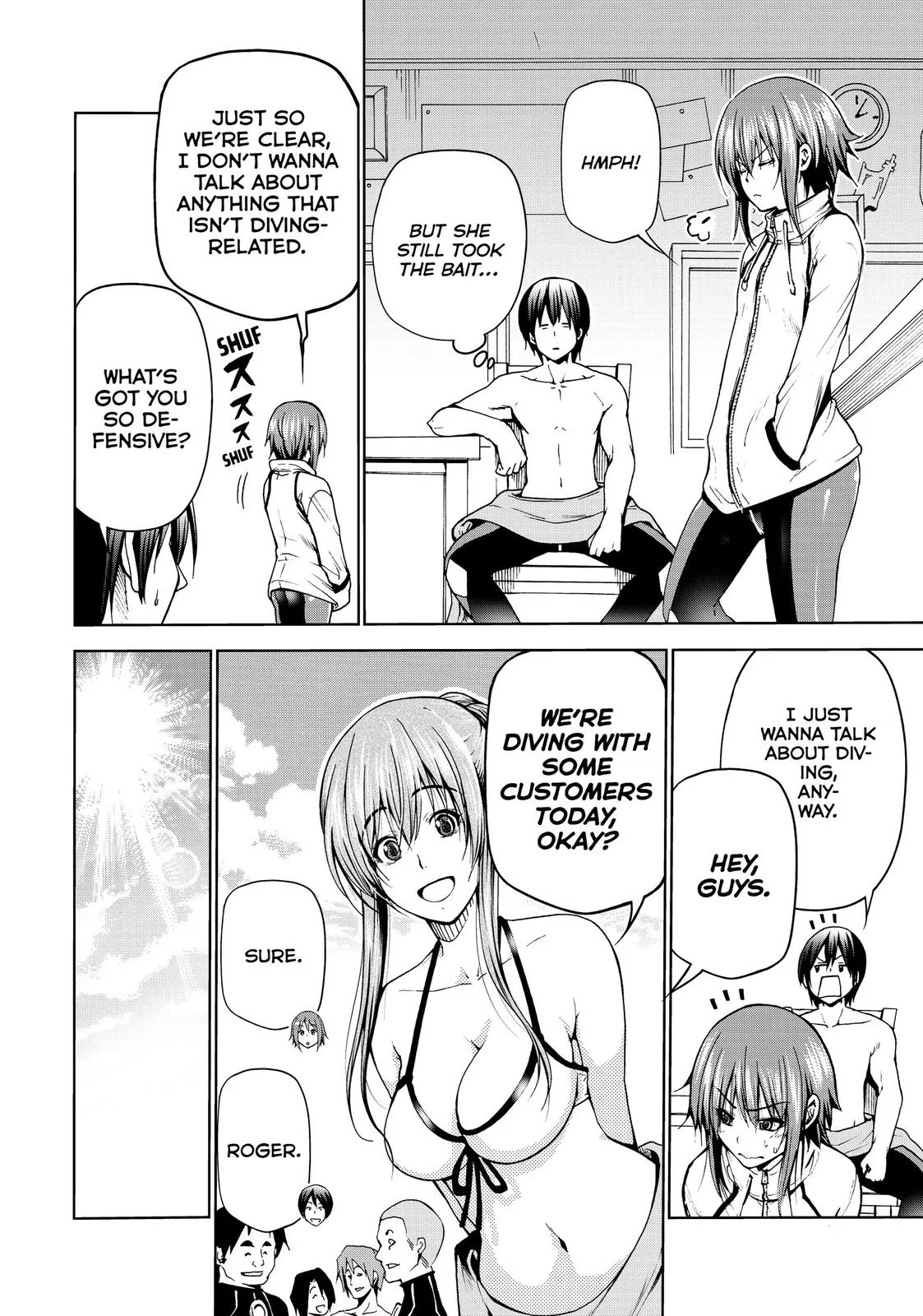 Grand Blue Dreaming Chapter 45 Page 8