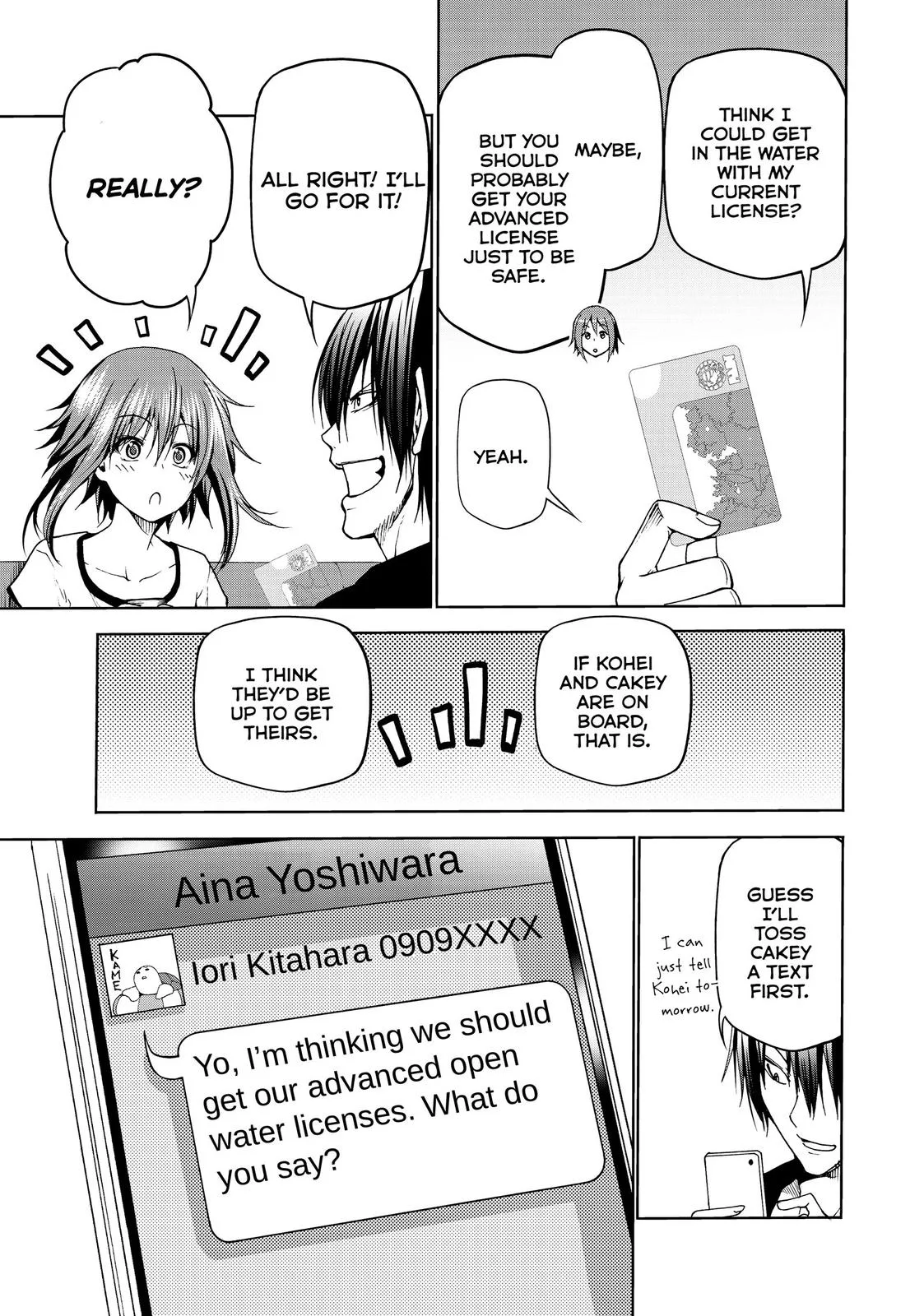 Grand Blue Dreaming Chapter 45 Page 33