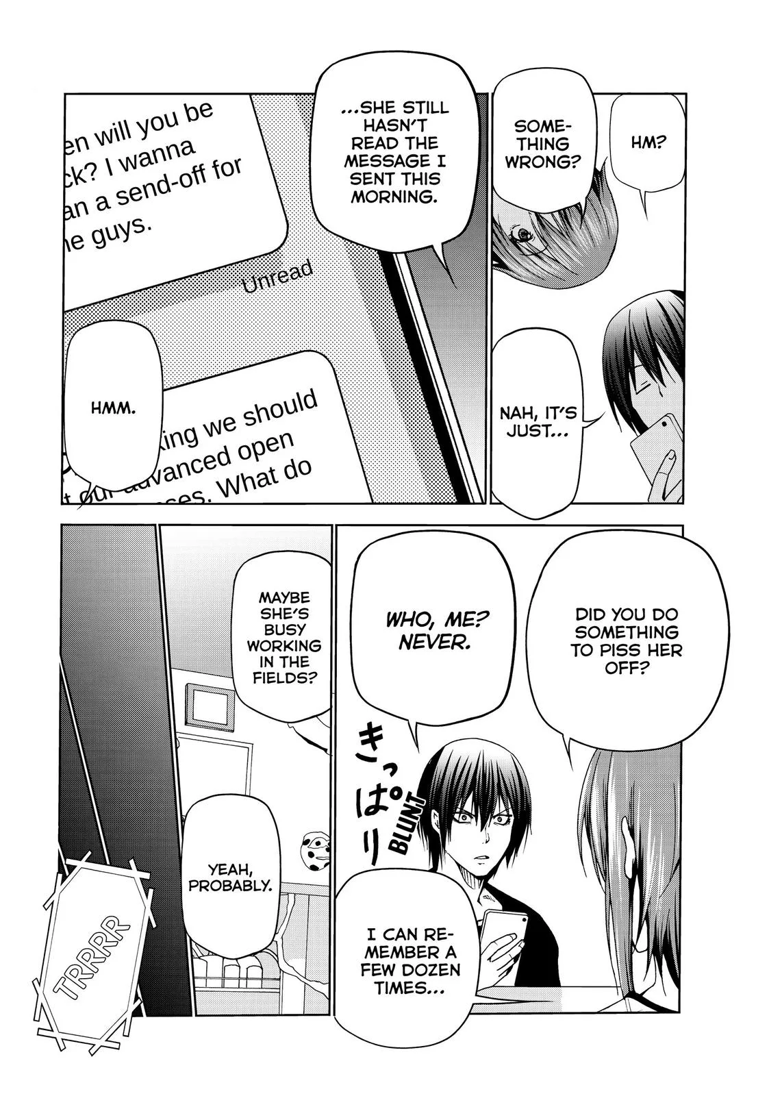 Grand Blue Dreaming Chapter 45 Page 34