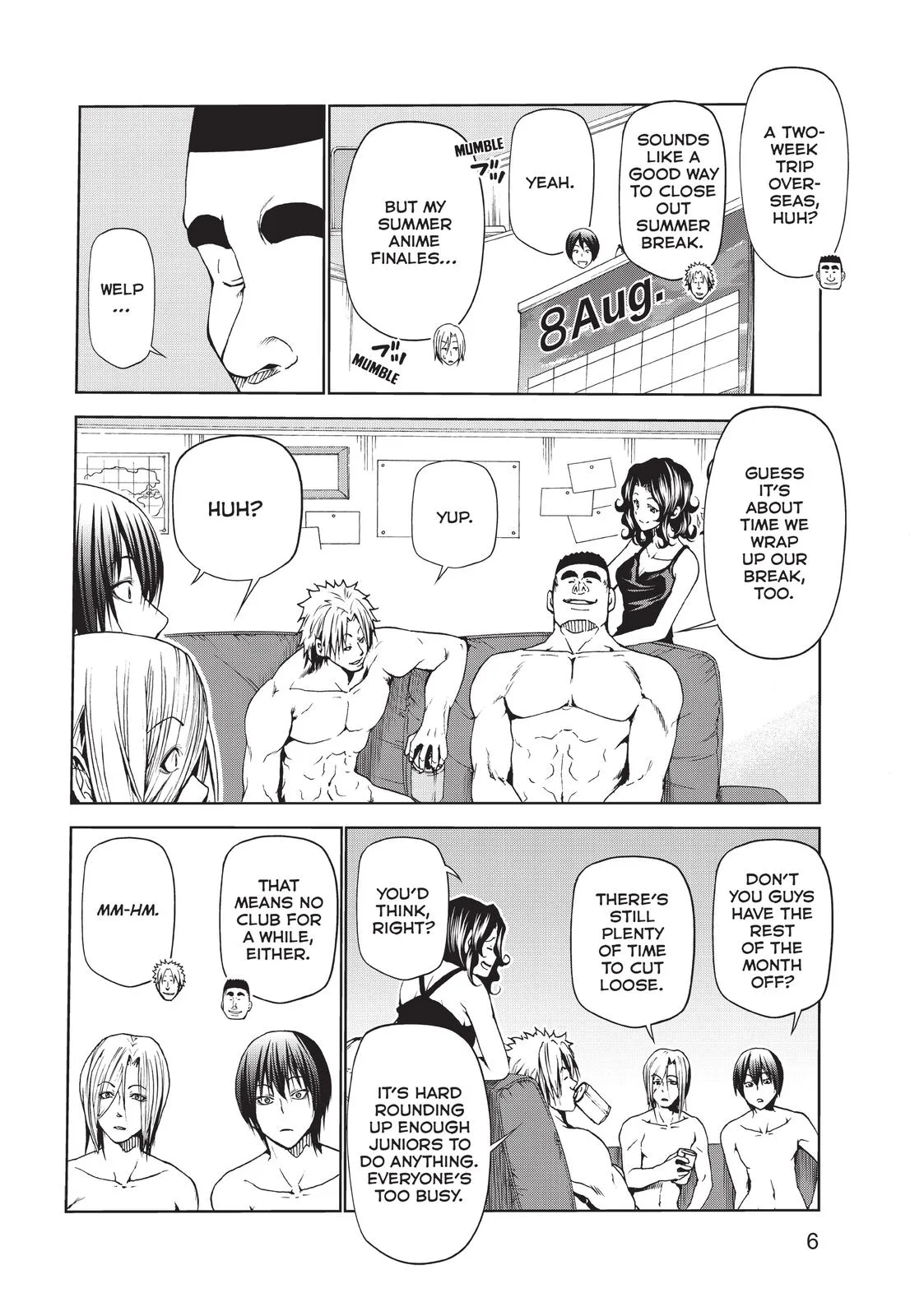 Grand Blue Dreaming Chapter 46 Page 6