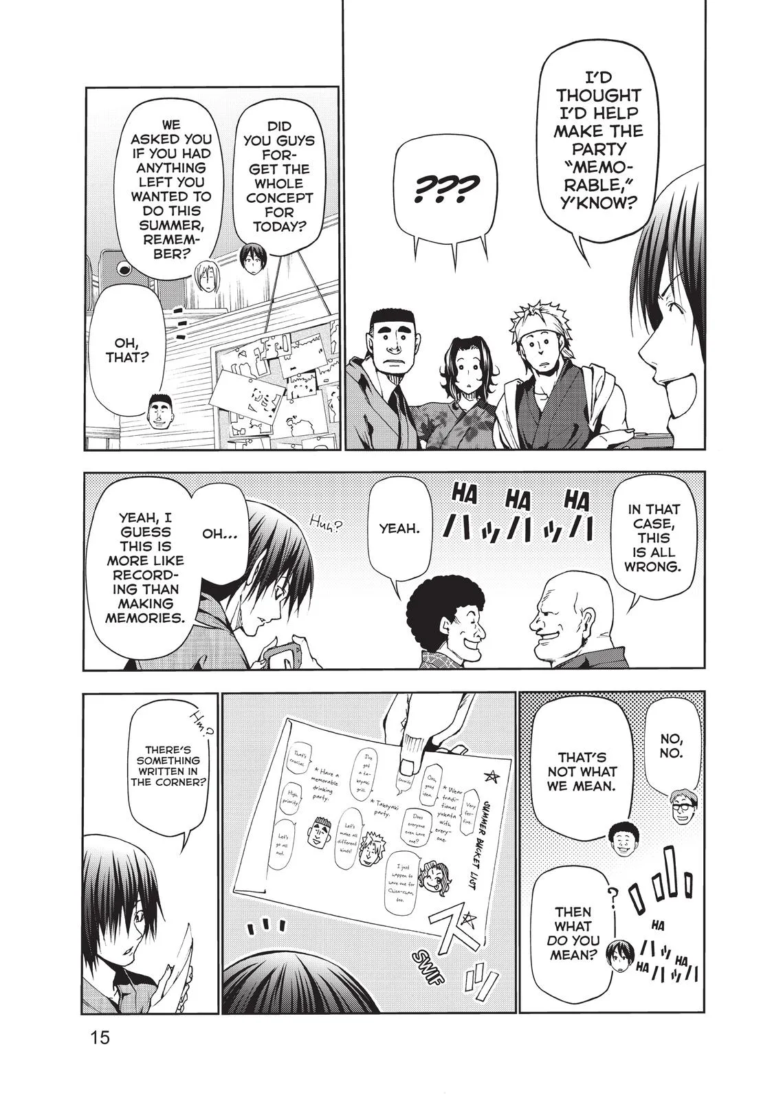 Grand Blue Dreaming Chapter 46 Page 15