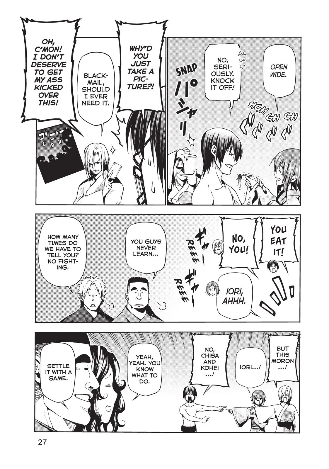 Grand Blue Dreaming Chapter 46 Page 27