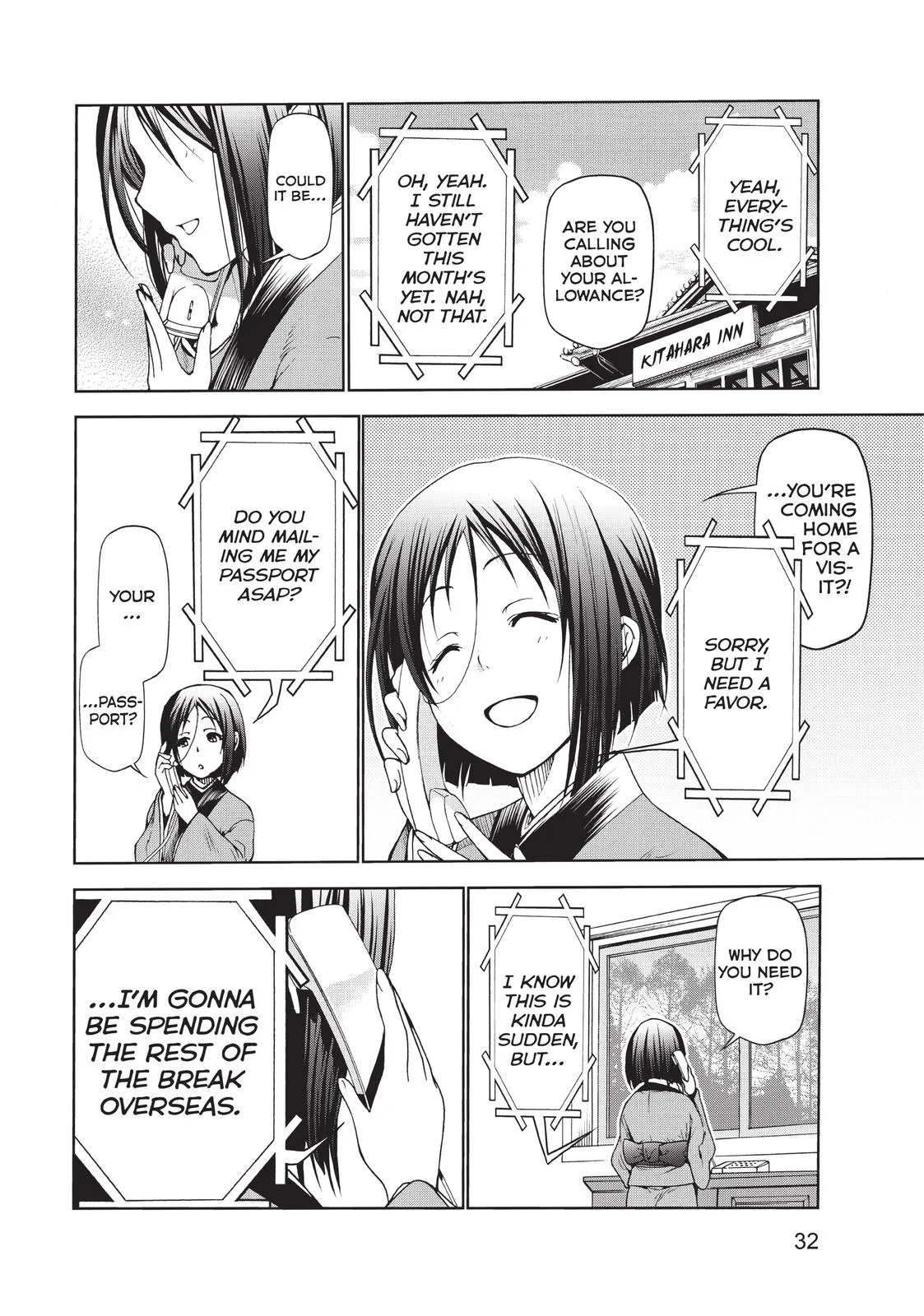Grand Blue Dreaming Chapter 46 Page 32