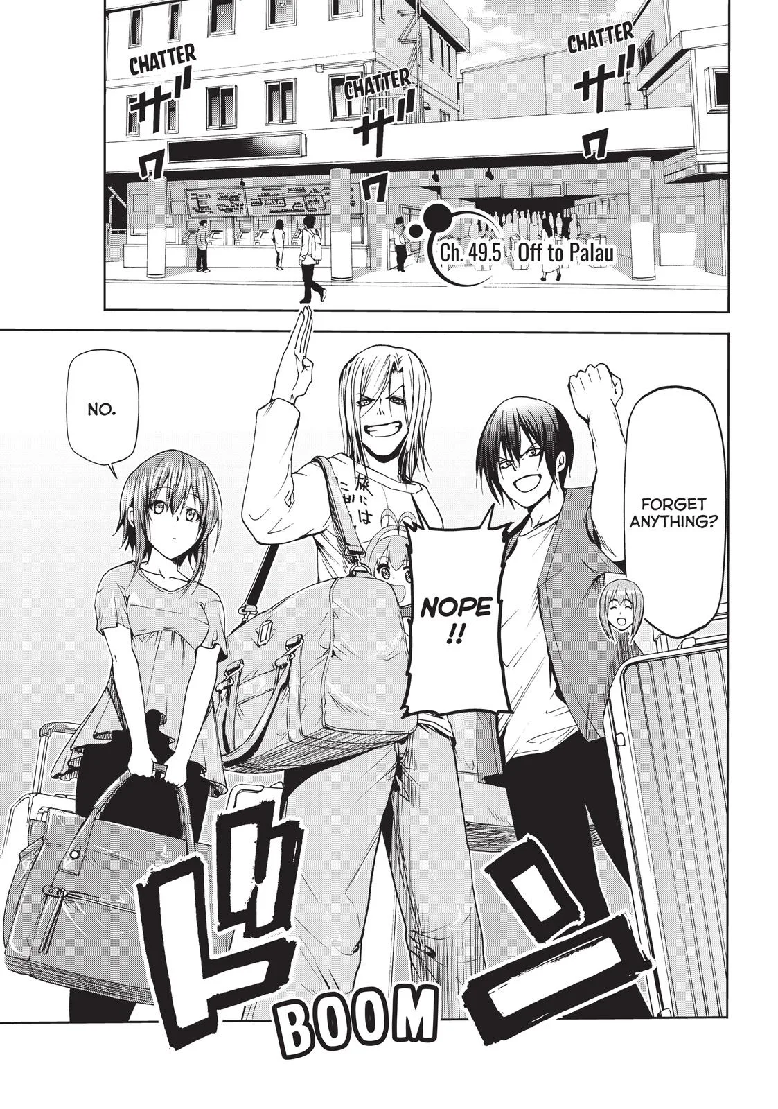 Grand Blue Dreaming Chapter 49.5 Page 1