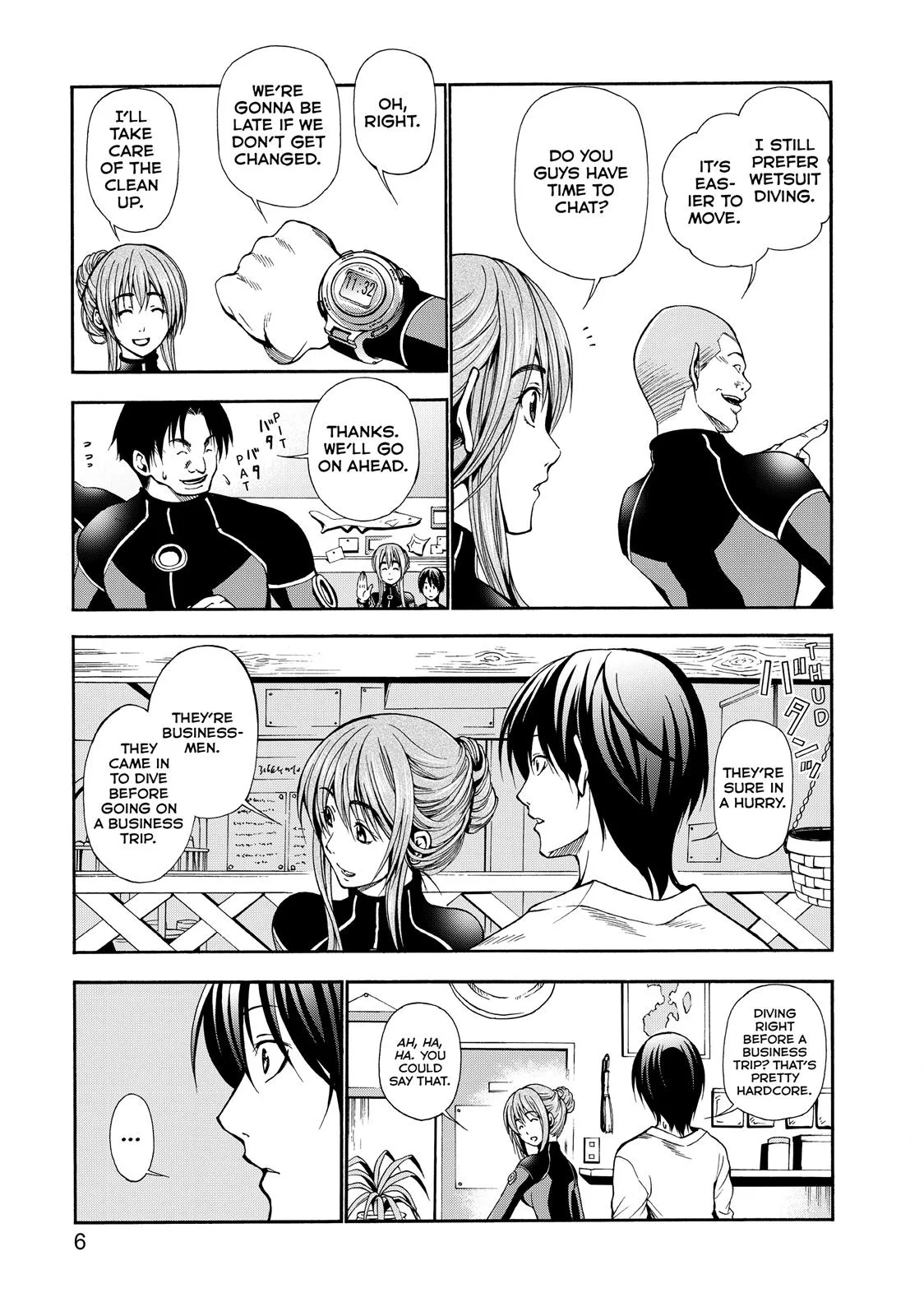 Grand Blue Dreaming Chapter 5 Page 7