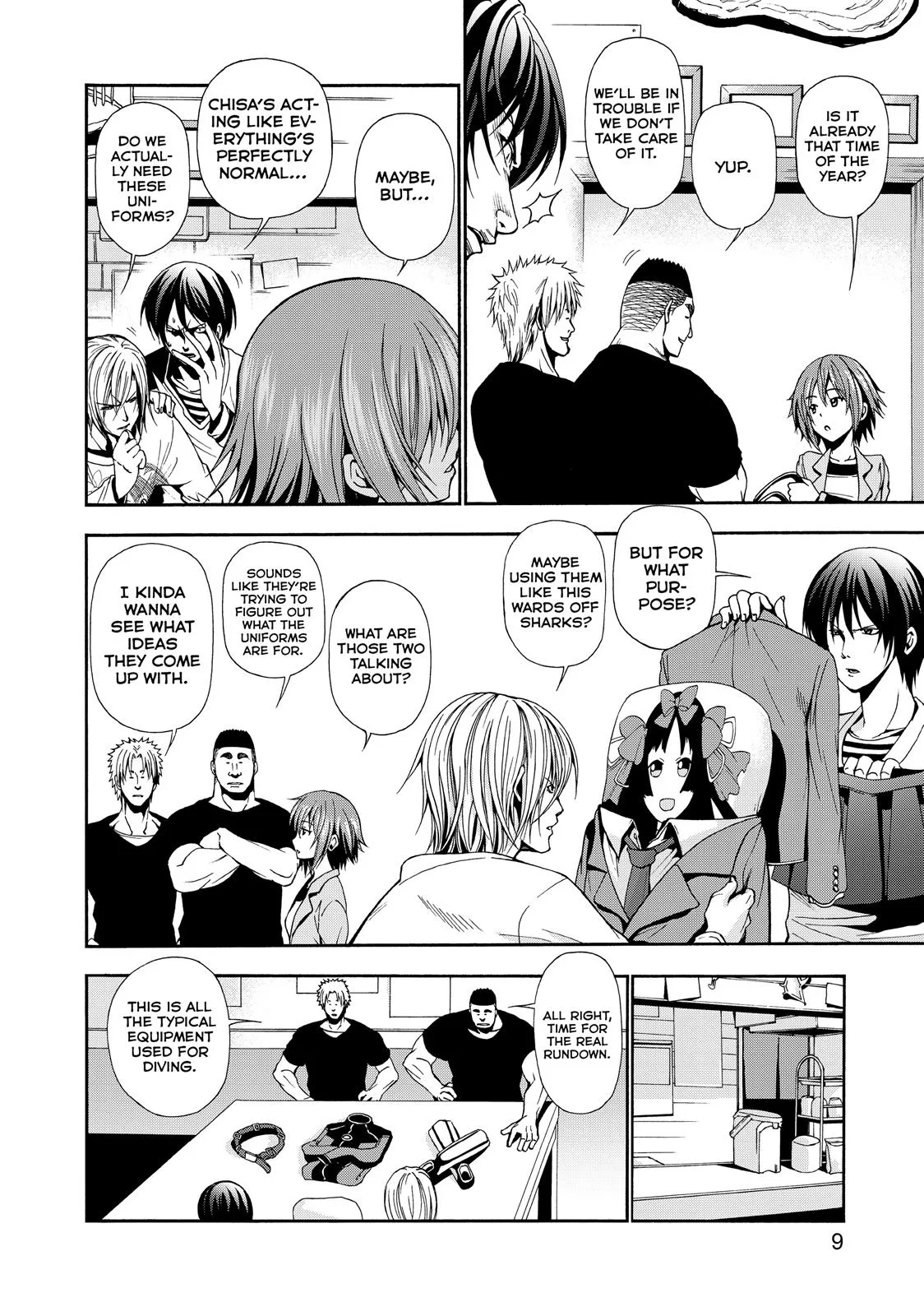 Grand Blue Dreaming Chapter 5 Page 10
