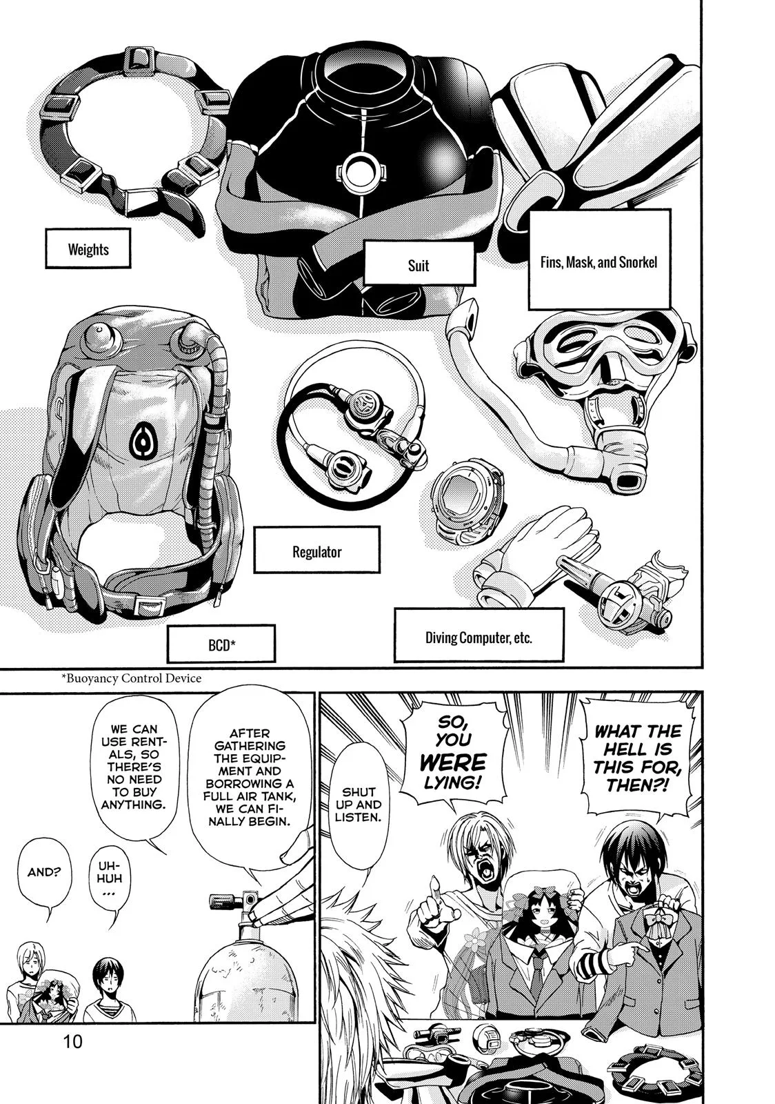 Grand Blue Dreaming Chapter 5 Page 11