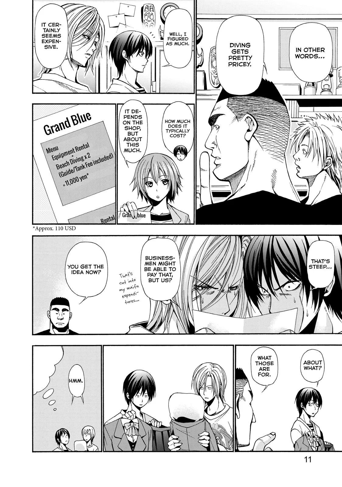 Grand Blue Dreaming Chapter 5 Page 12