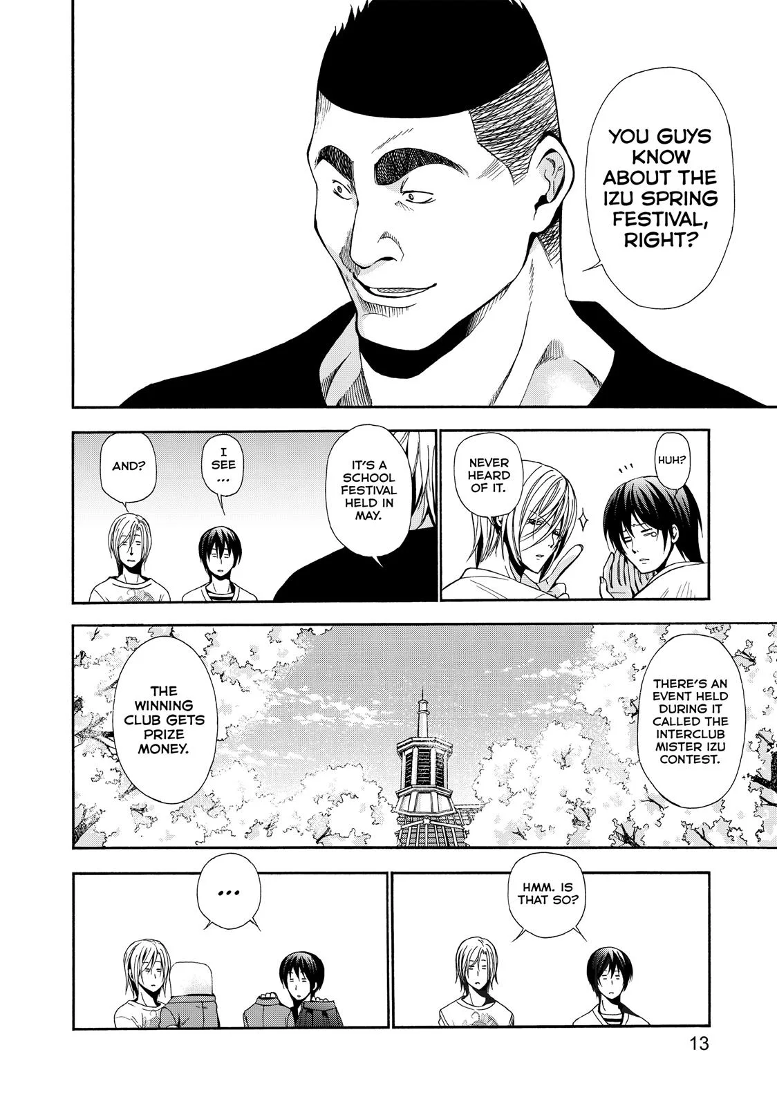 Grand Blue Dreaming Chapter 5 Page 14