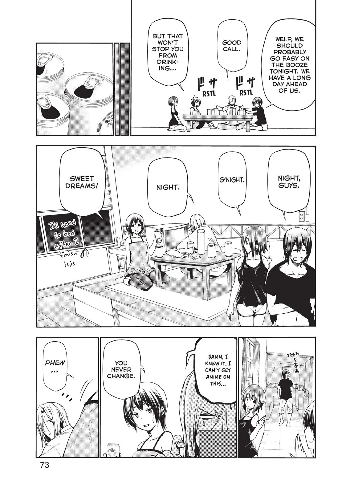 Grand Blue Dreaming Chapter 51 Page 35