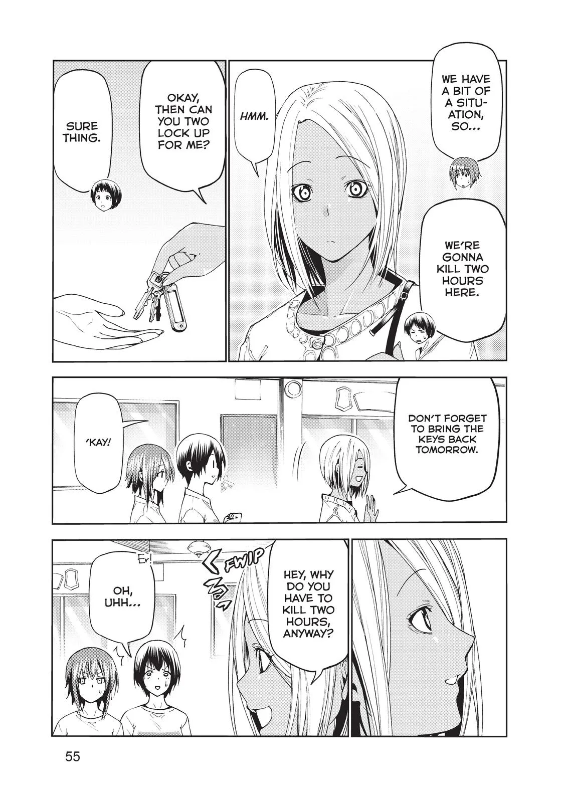 Grand Blue Dreaming Chapter 55 Page 22