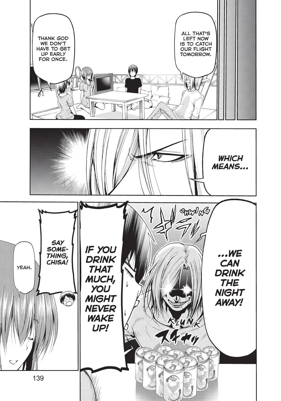 Grand Blue Dreaming Chapter 57 Page 17