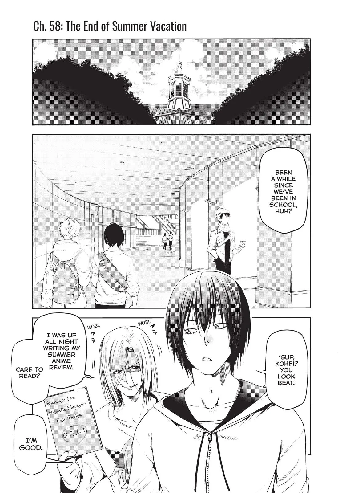Grand Blue Dreaming Chapter 58 Page 4