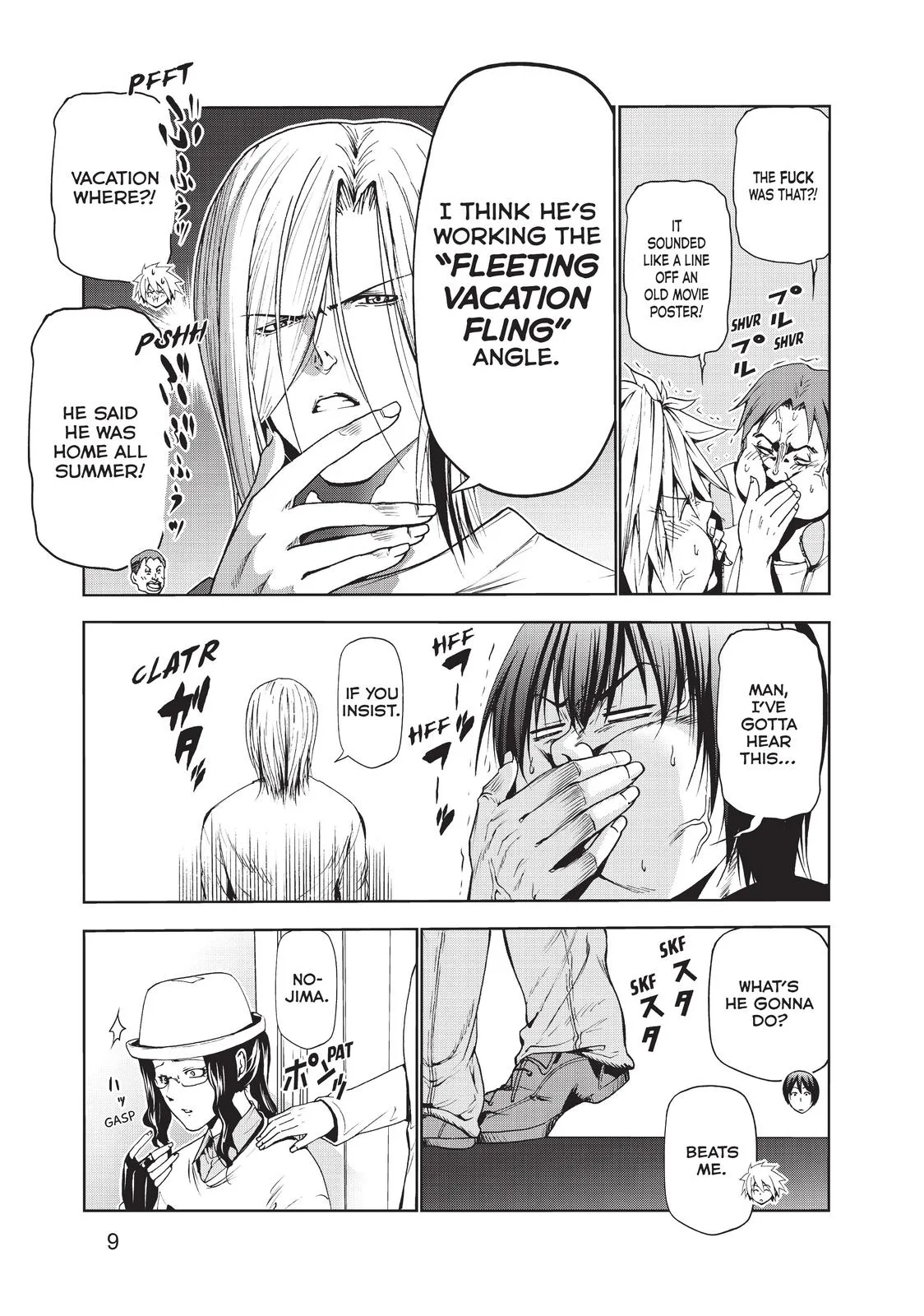 Grand Blue Dreaming Chapter 58 Page 10