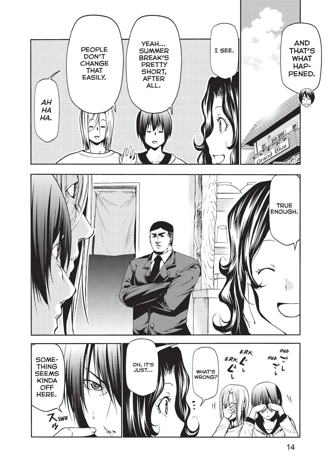 Grand Blue Dreaming Chapter 58 Page 15