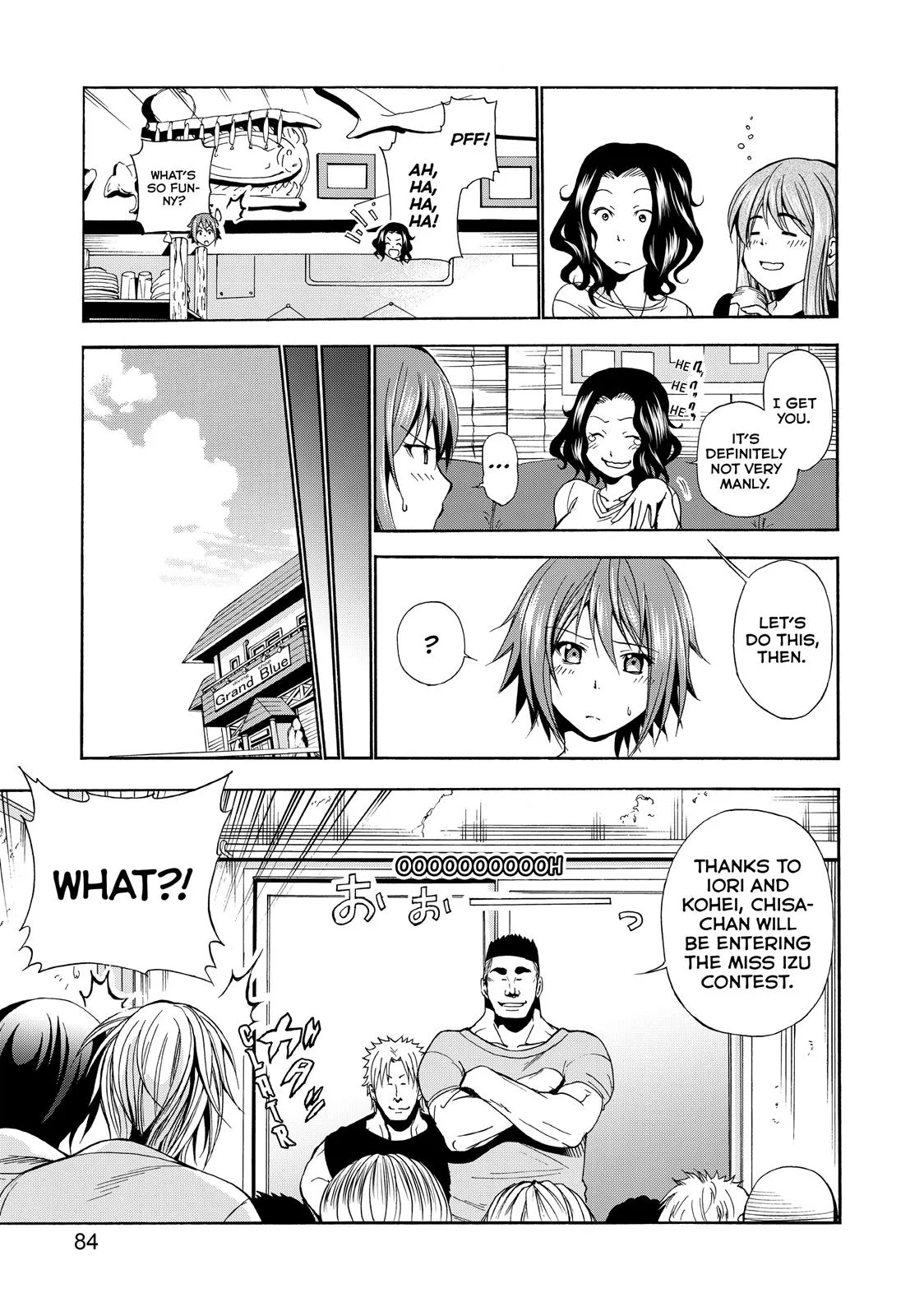 Grand Blue Dreaming Chapter 6 Page 37
